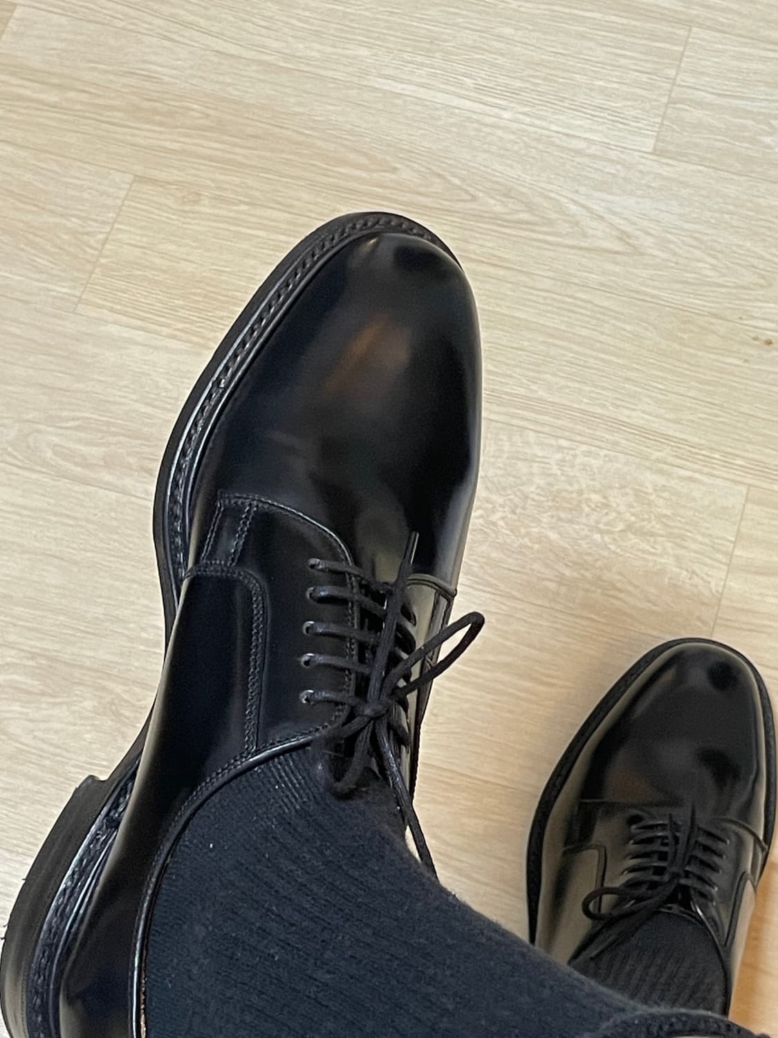 Loake 771B 더비 슈즈 블랙 (7) 상품이미지3