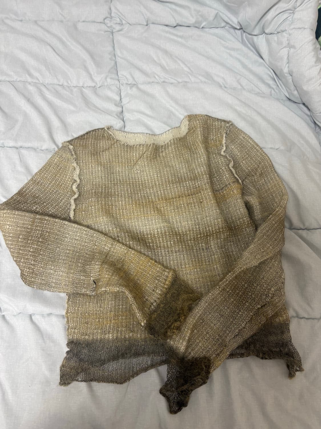 퍼버즈 perverze 더블 모헤어 니트 상품이미지5