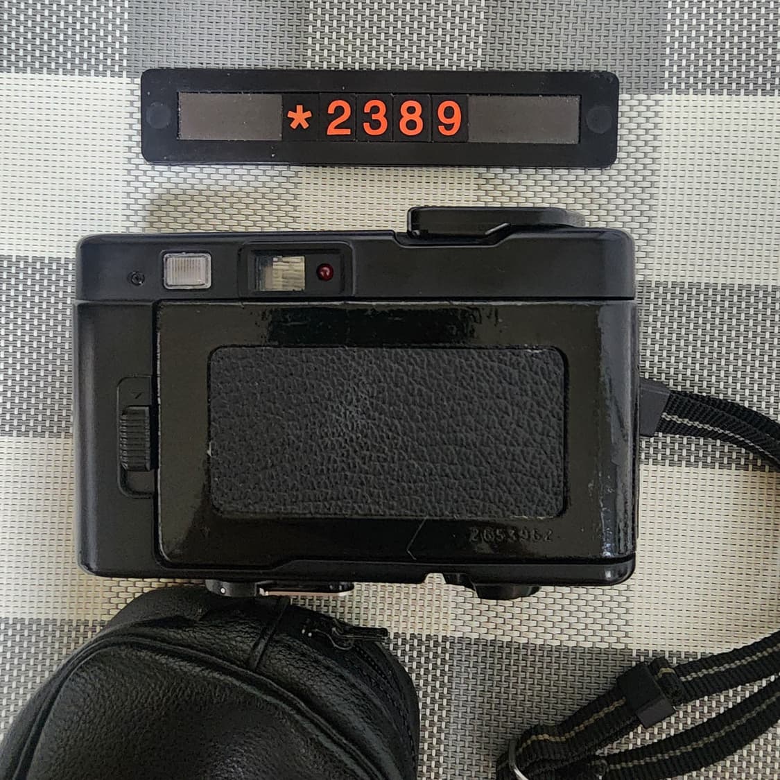 코니카 팝 블랙 필름카메라 파우치포함 상품이미지3