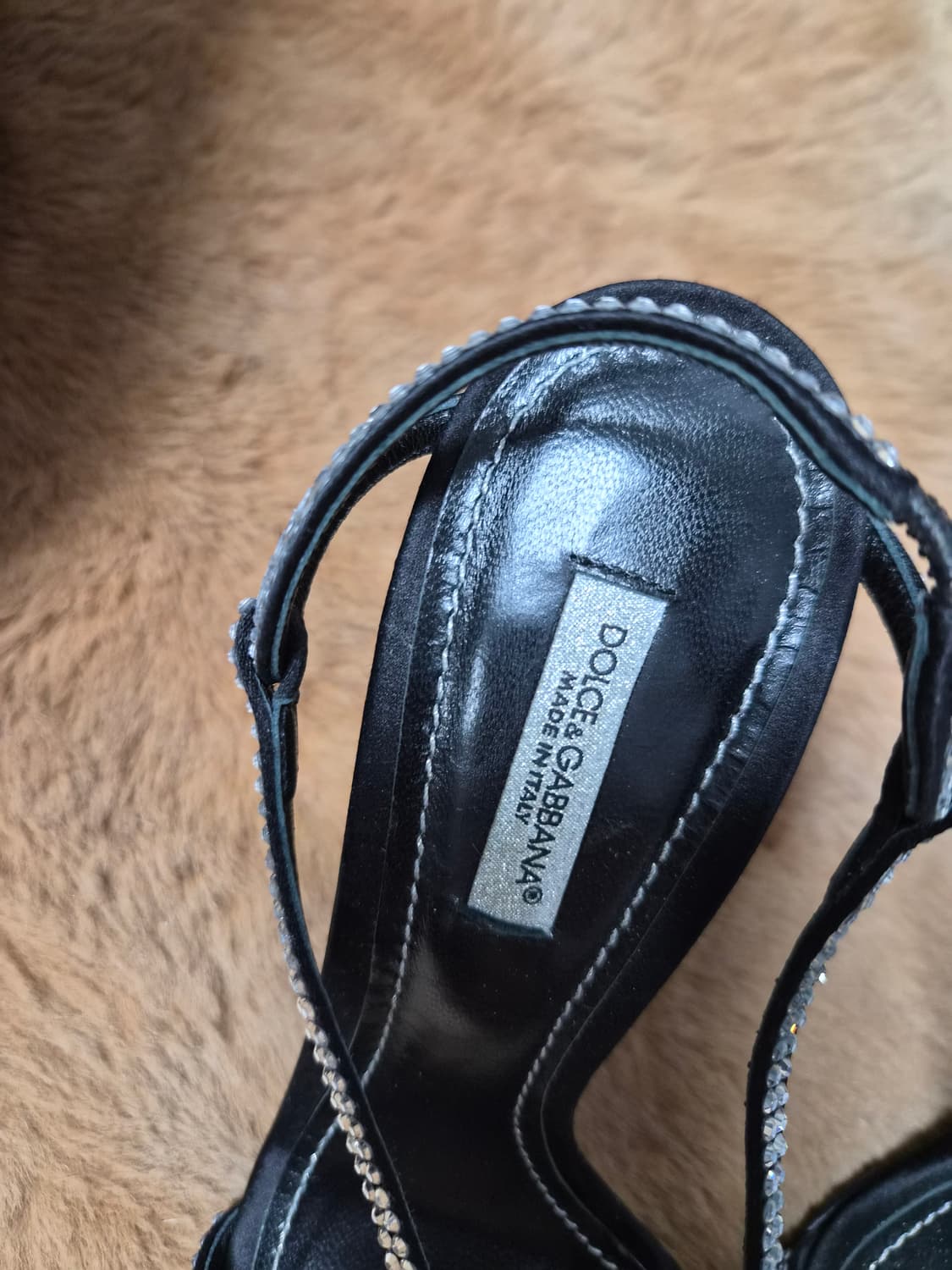 돌체앤가바나 큐빅 샌들힐 상품이미지5