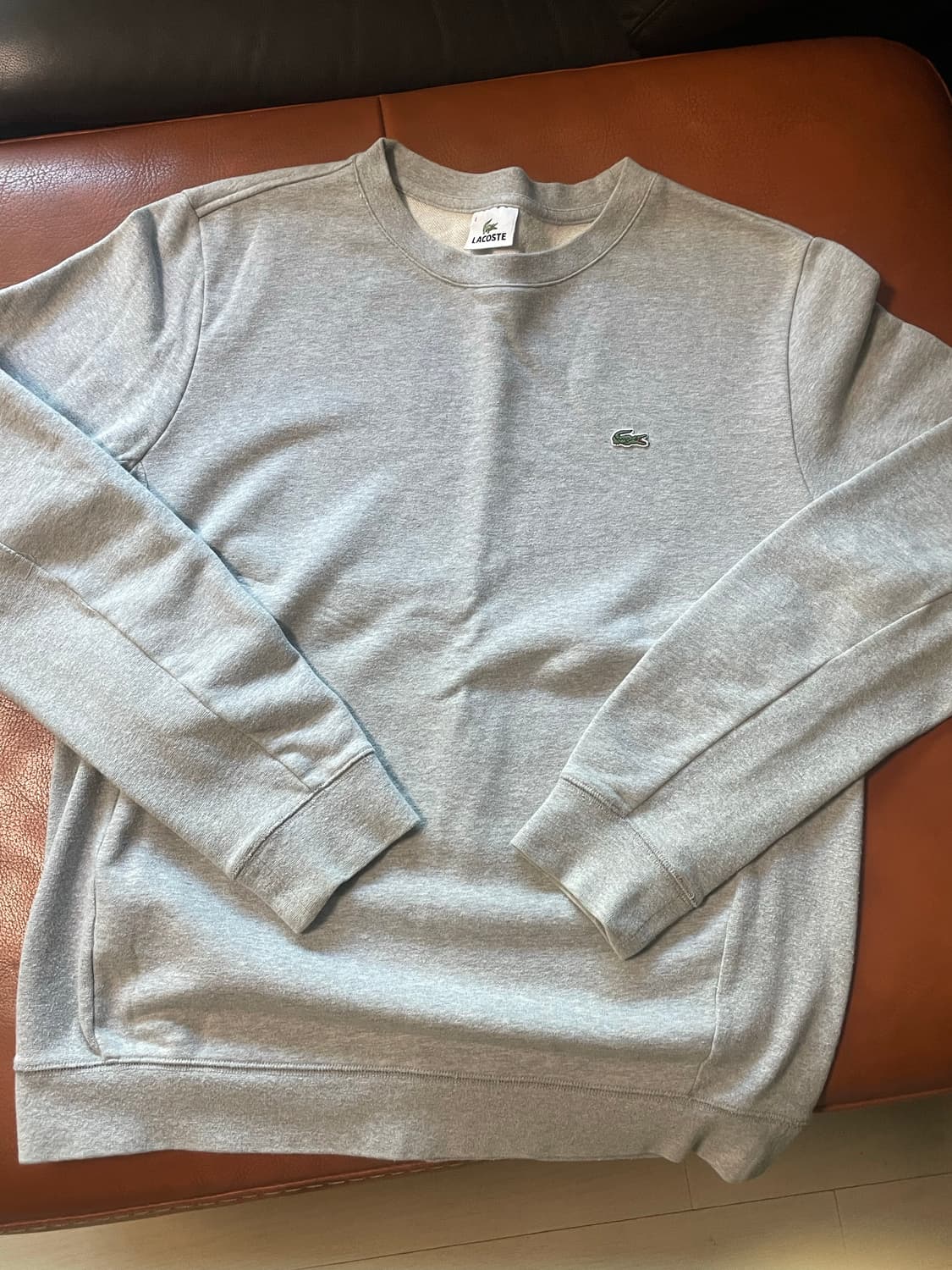 라코스테 맨투맨 그레이4 상품이미지1