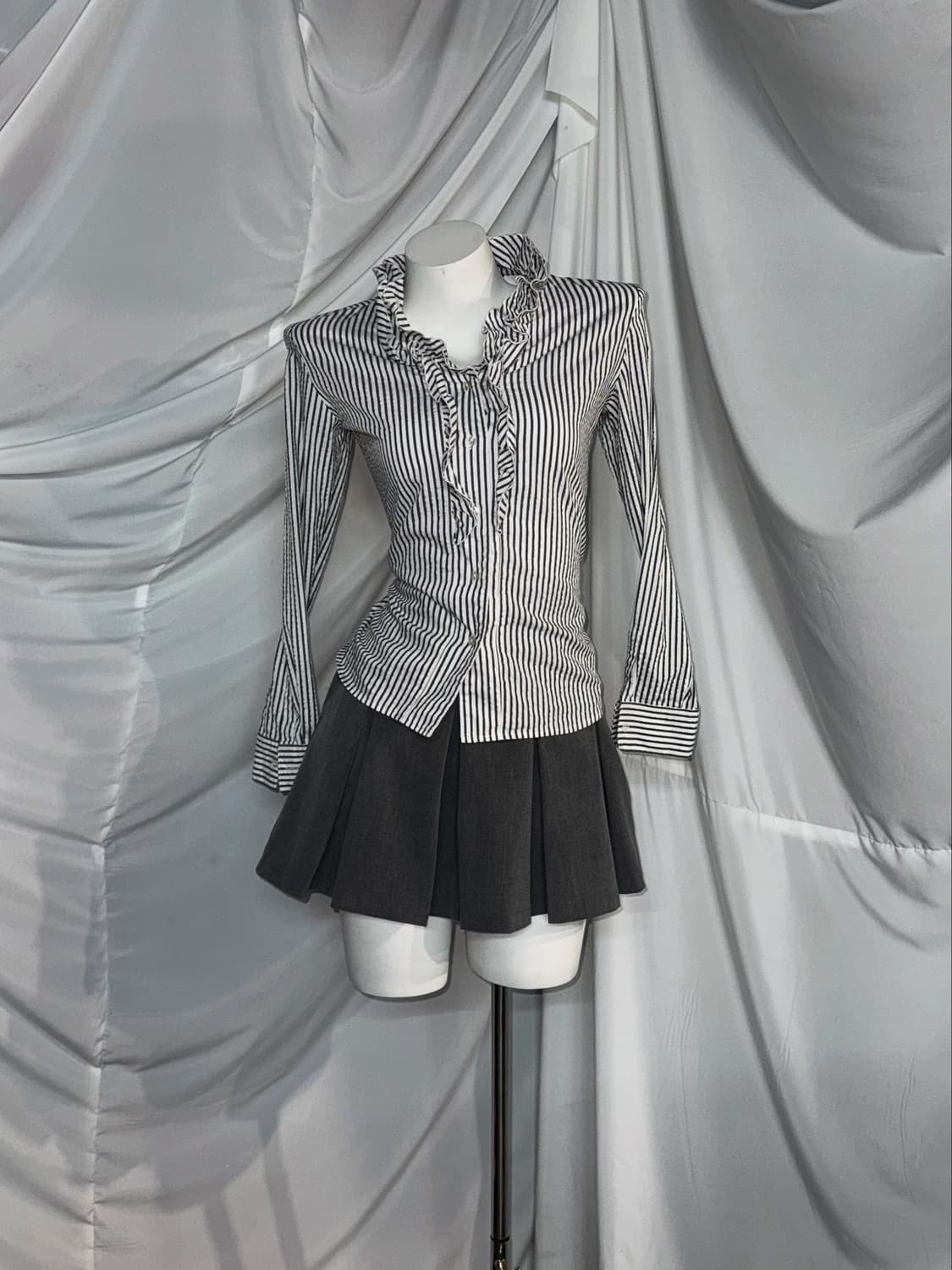 무채색 데일리 공겜여주 코디세트  상품이미지3