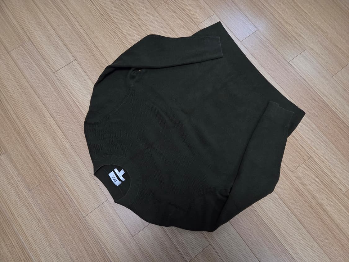 COS 리브드 메리노 울 와플 스웨터 니트 상품이미지7