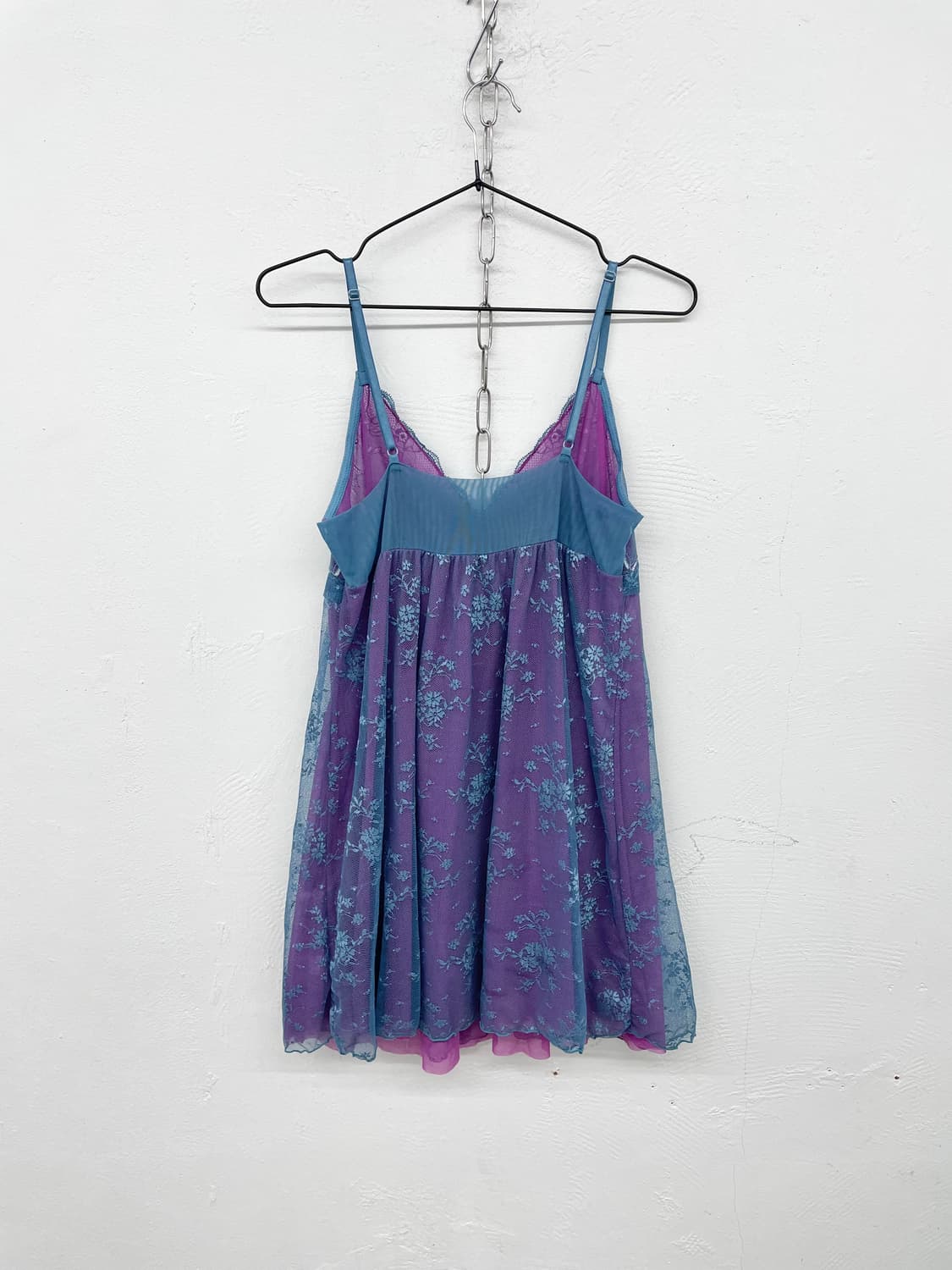 페어리 레이스 투톤 슬립 상품이미지6