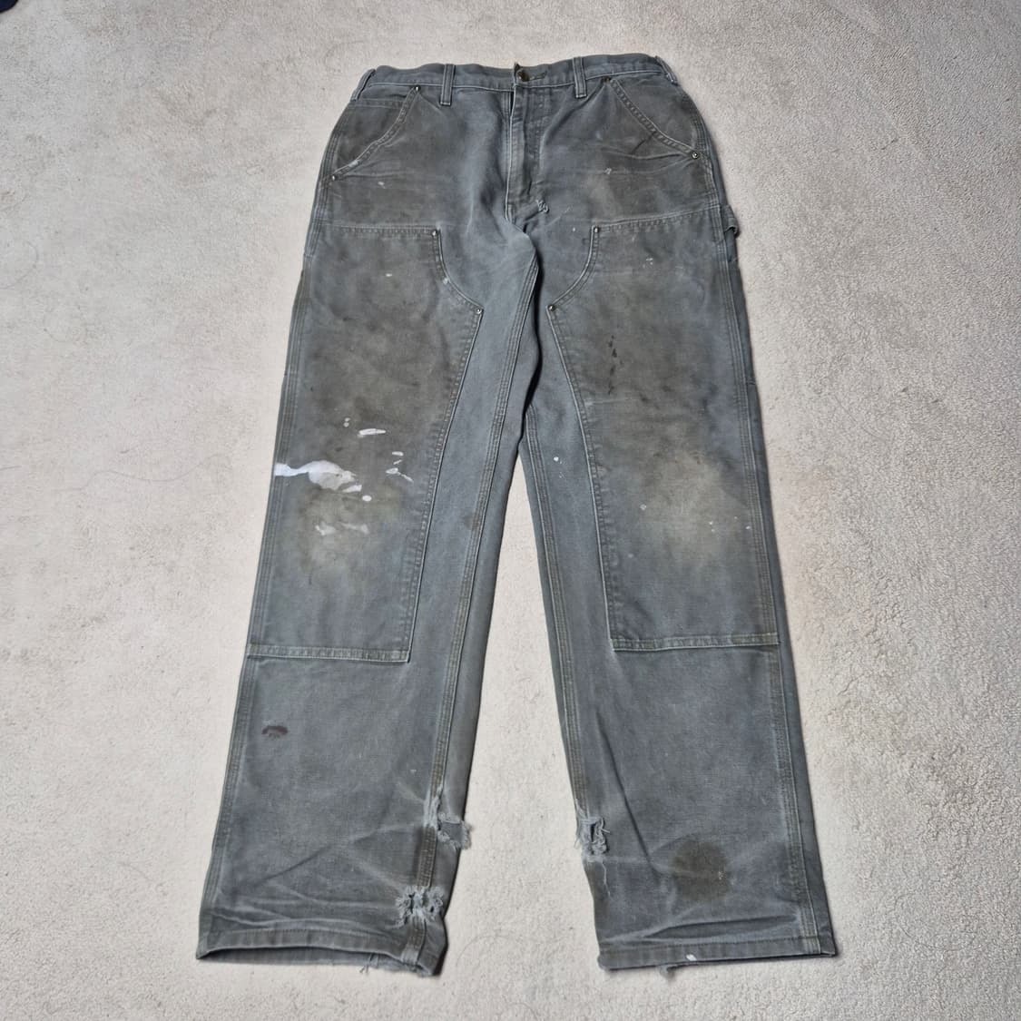 칼하트 더블니 모스그린 덩가리핏

 상품이미지1