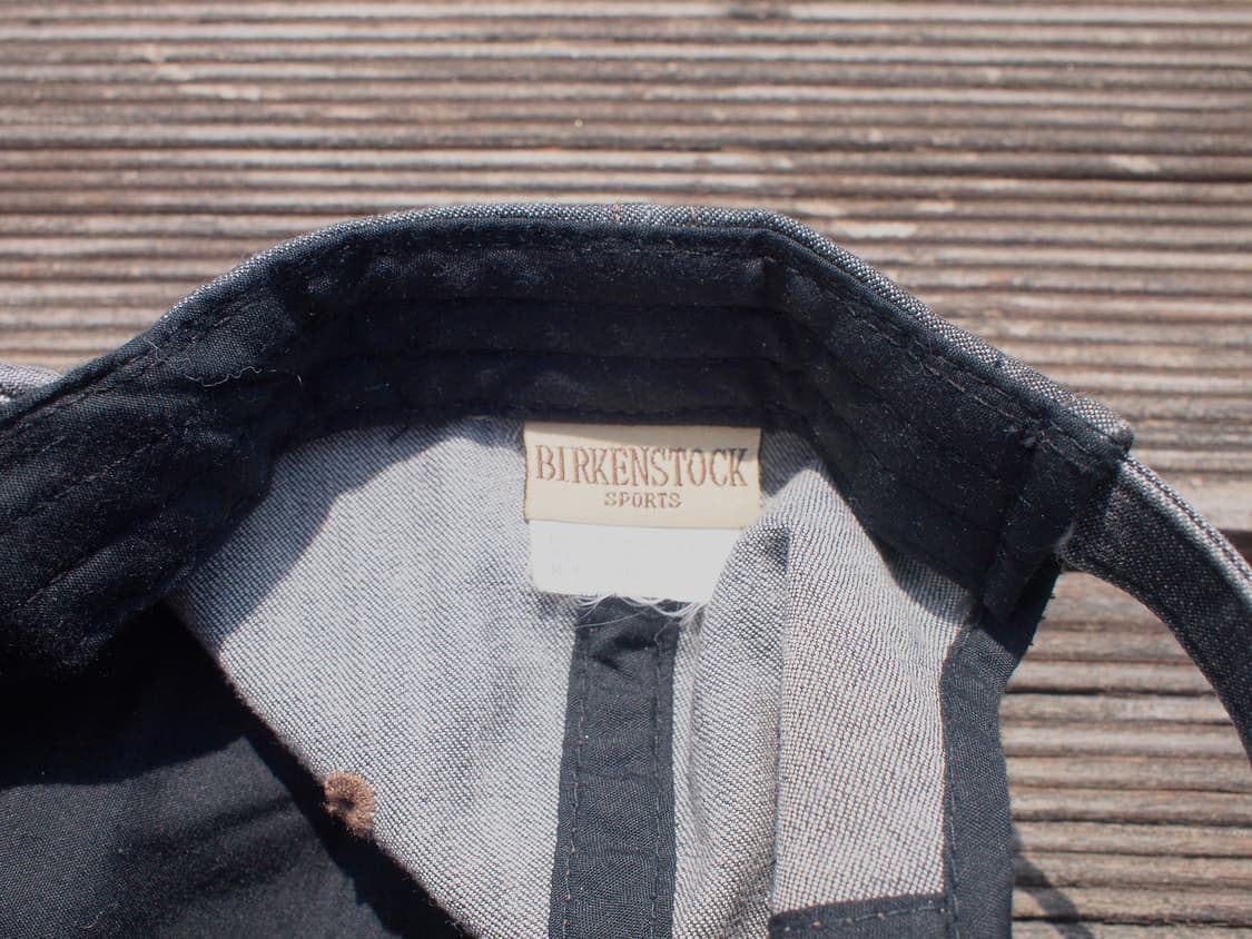 Birkenstock Damaged Denim Ball Cap 상품이미지4