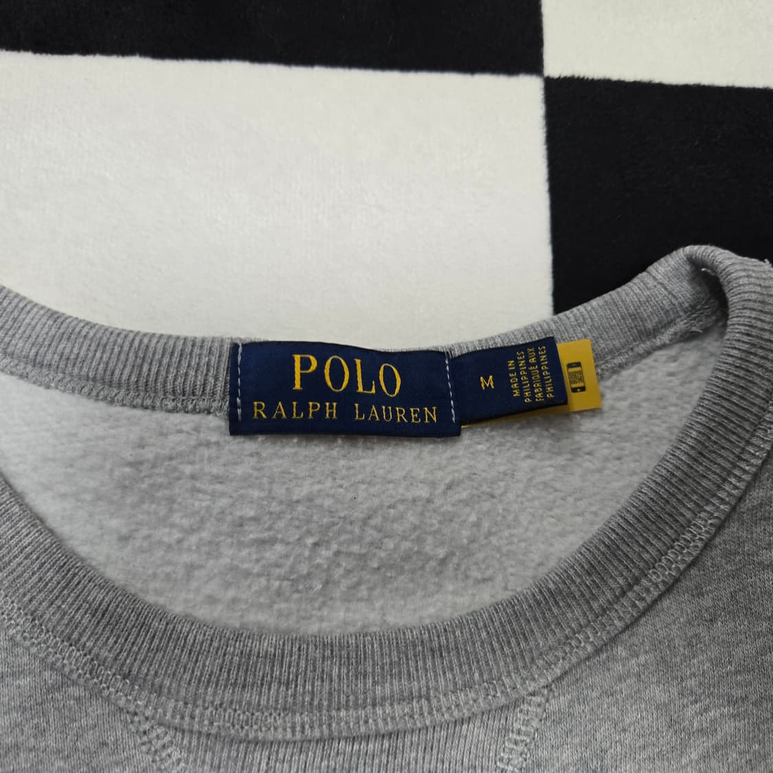 M 폴로랄프로렌 아치 스펠아웃 스웻셔츠 그레이 상품이미지3