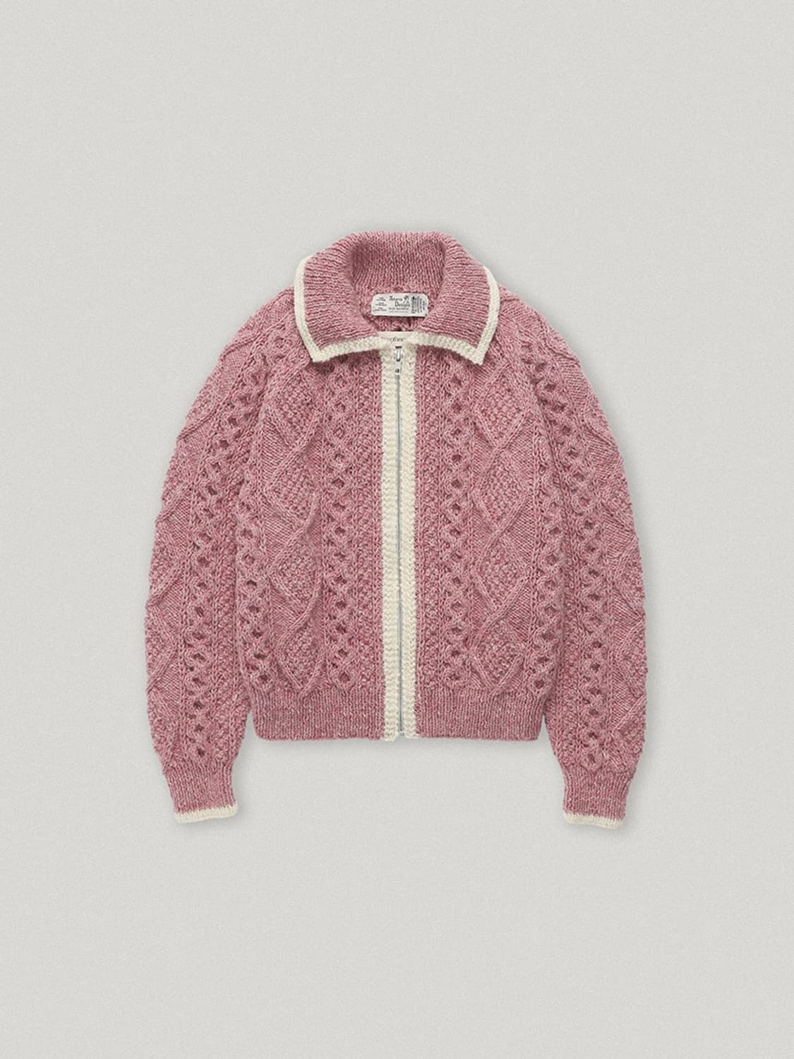 스무드무드 Rosewood Zipper Cardigan 로즈우드 가디건 상품이미지2