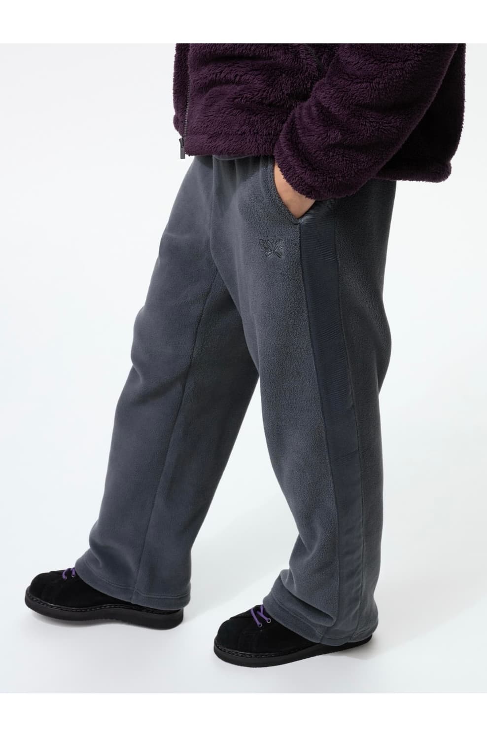 [L]유니클로 니들스 팬츠 긴기장 그레이 상품이미지1