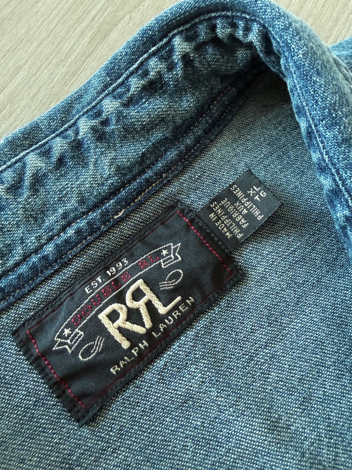 rrl 더블알엘 웨스턴 중청 xl 상품이미지2