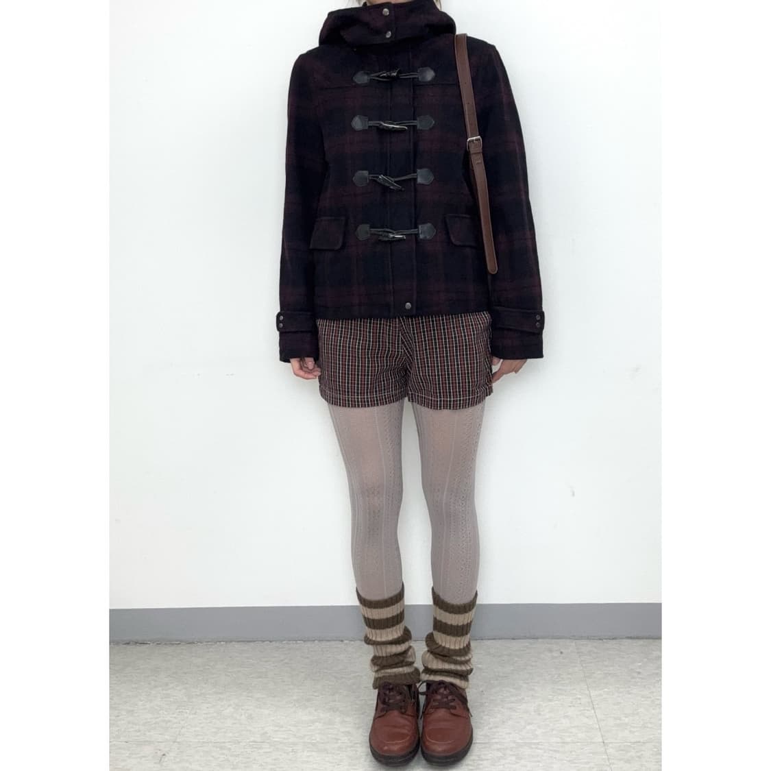 빈티지 하프 더플 코트 상품이미지2