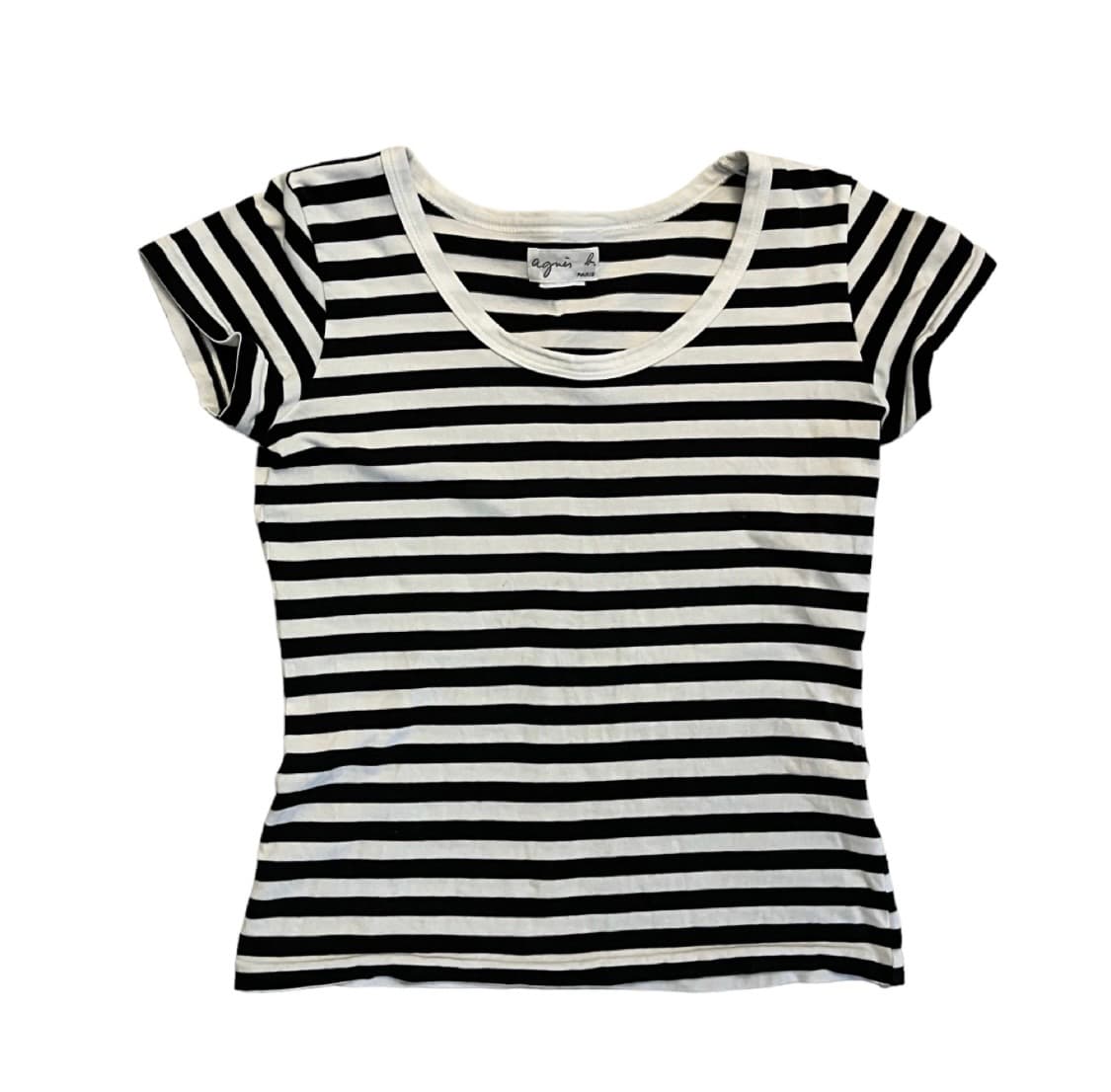 아네스베 스트라이프 반팔 상품이미지1