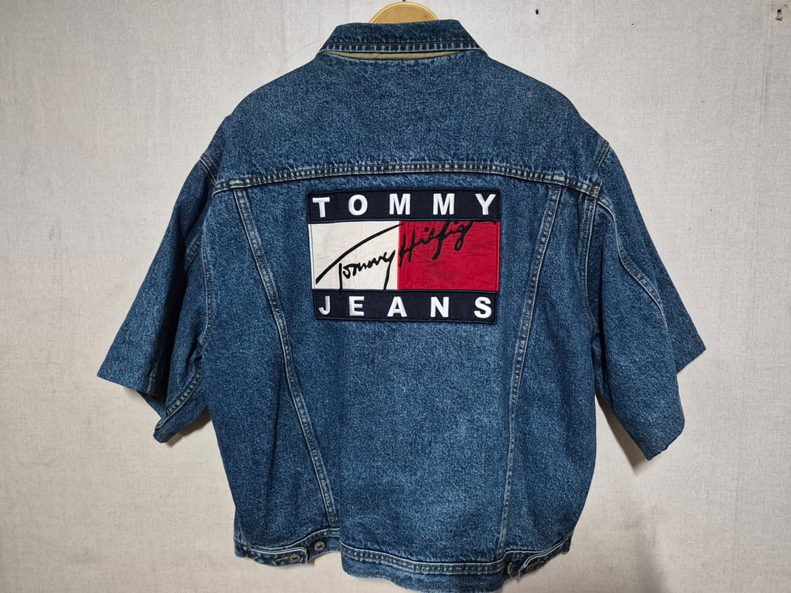 타미휘거 오버핏 데님반팔 (L) 상품이미지1