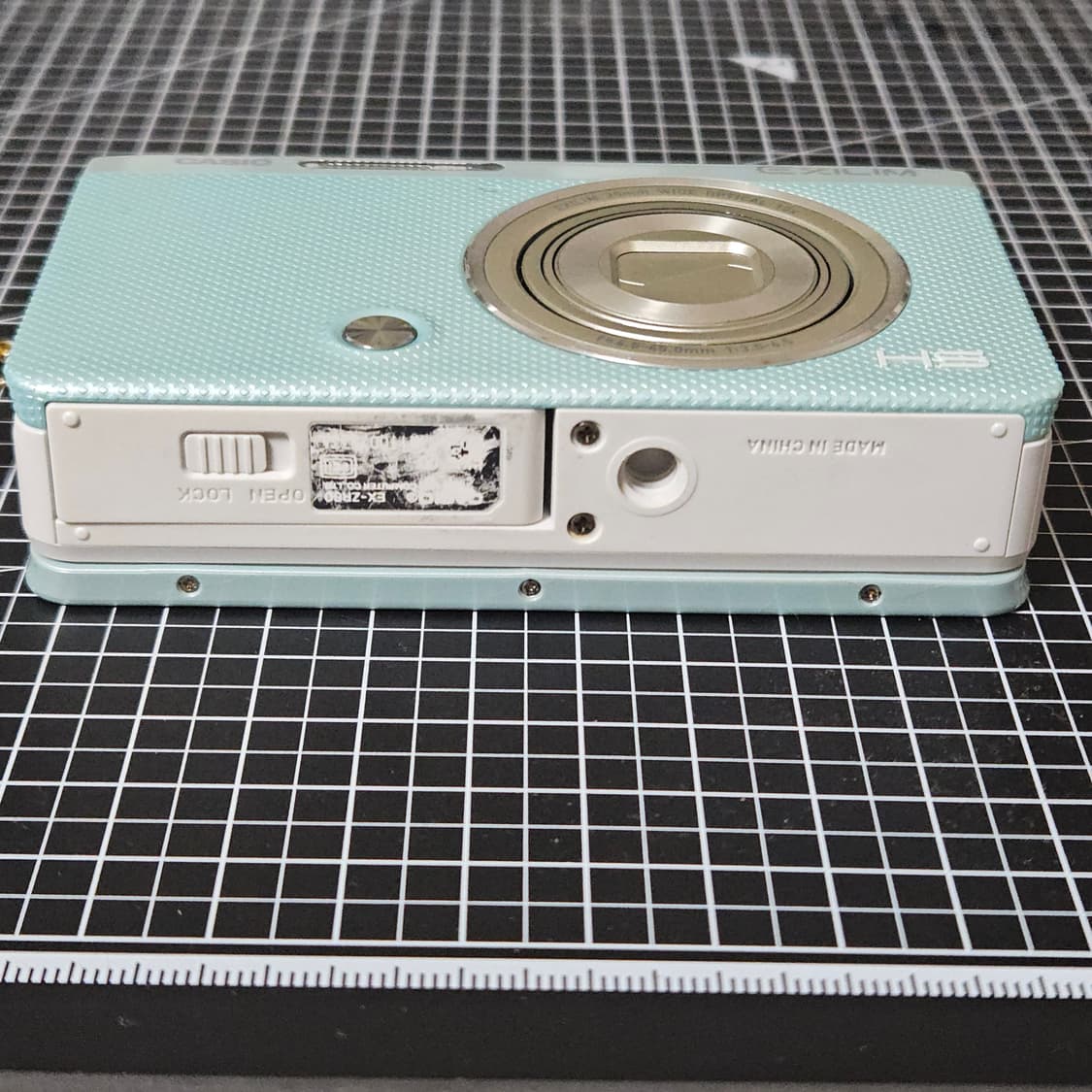 희귀) 카시오 엑슬림 ZR60 민트색 디카 풀박 상품이미지4