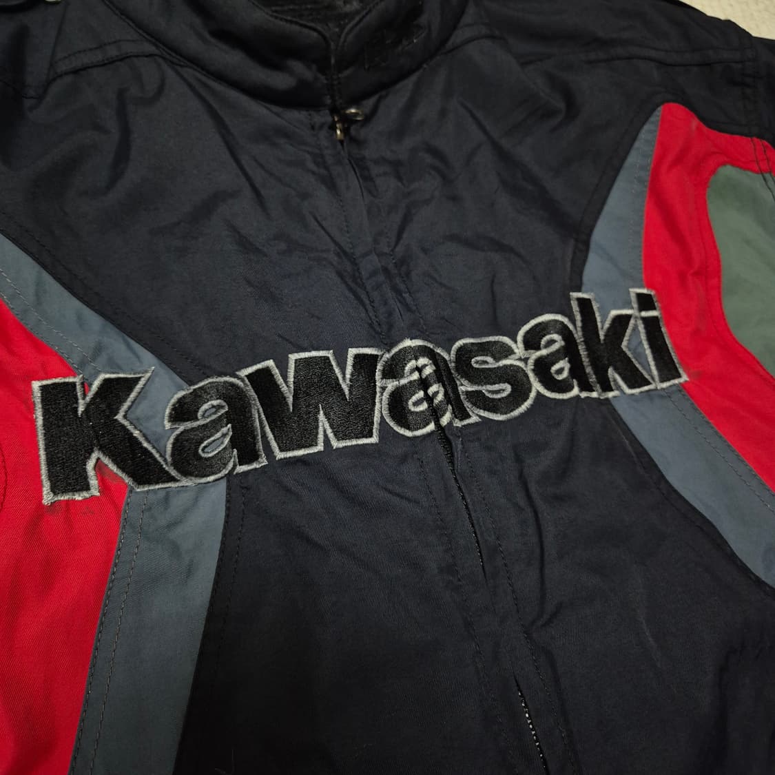 [우주매물🔥] 가와사키 모터 사이클 레이싱 자켓 상품이미지3