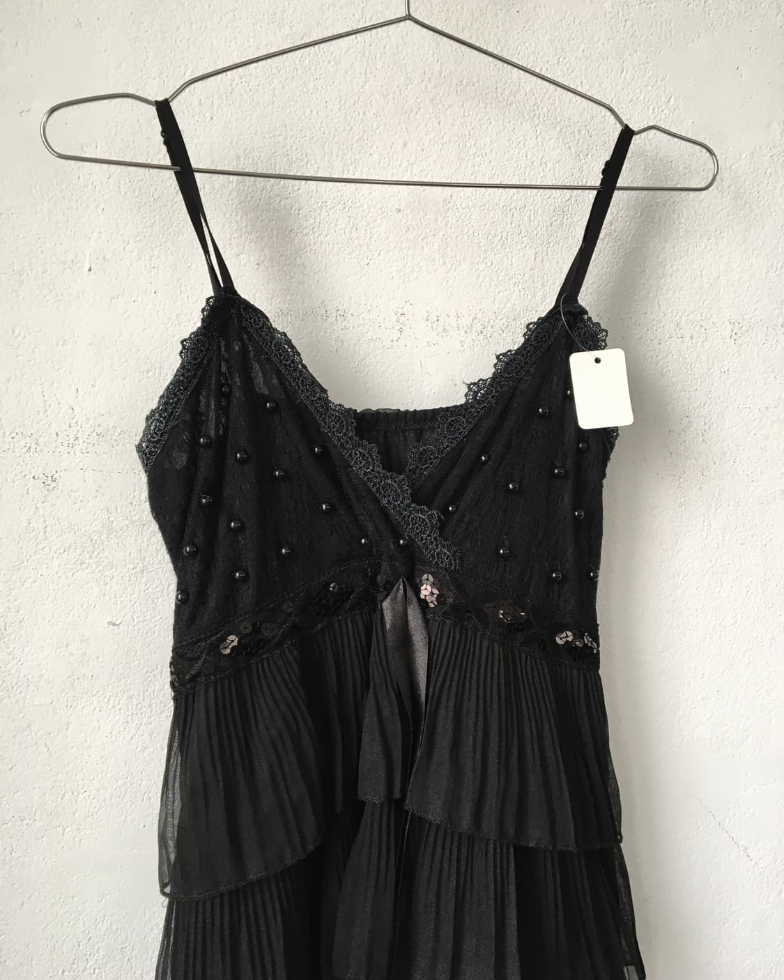 Lace point pleats layer point sleeveless 상품이미지4