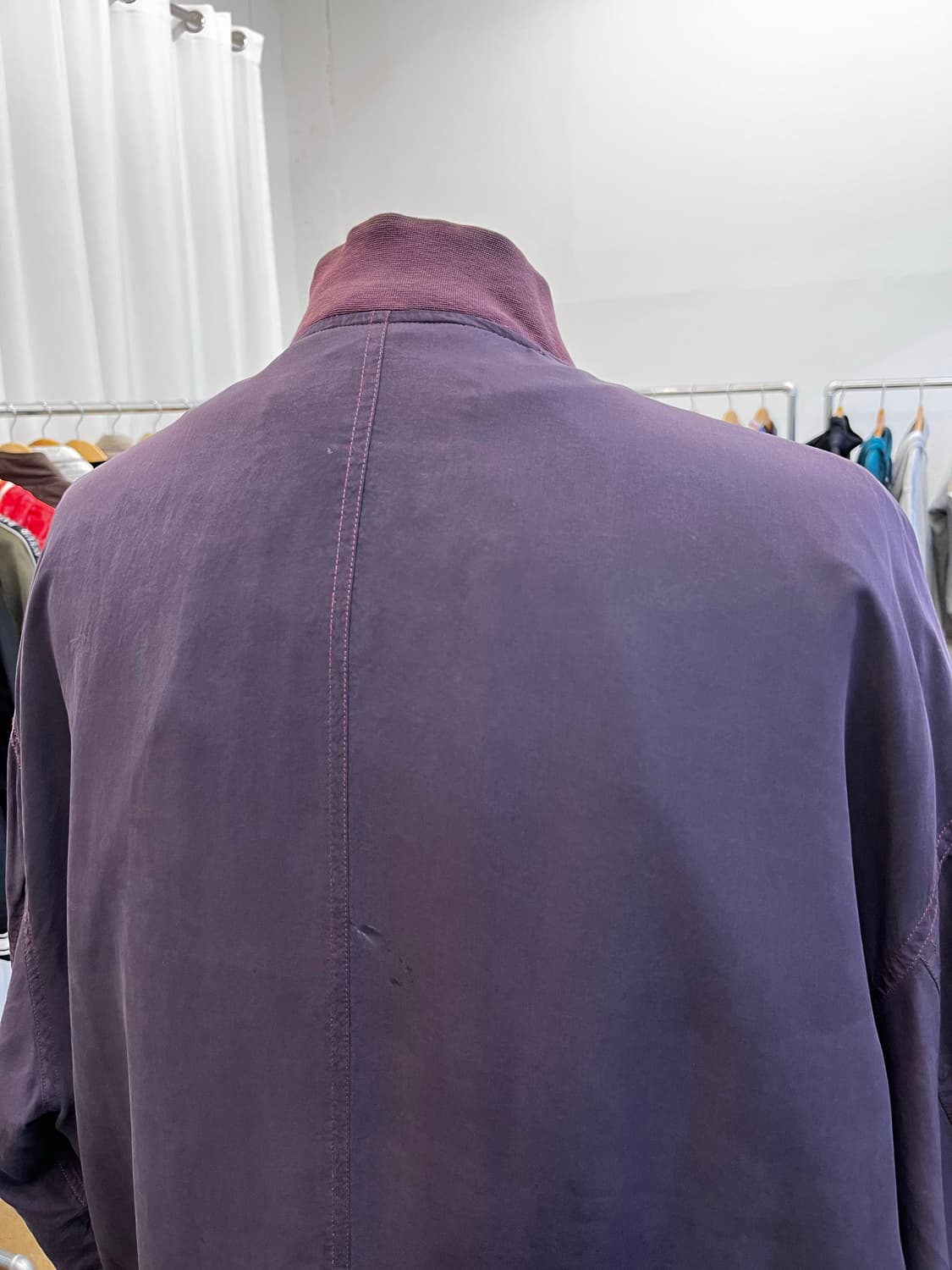 Marcel Clair 실크 블루종 자켓 상품이미지6