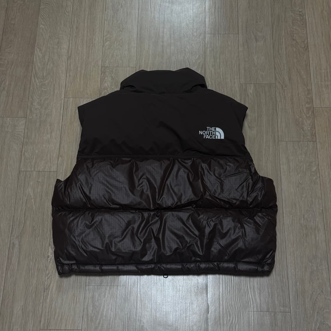 더 노스페이스 화이트 라벨 노벨티 눕시 다운 베스트 브라운 (W) XL 상품이미지4