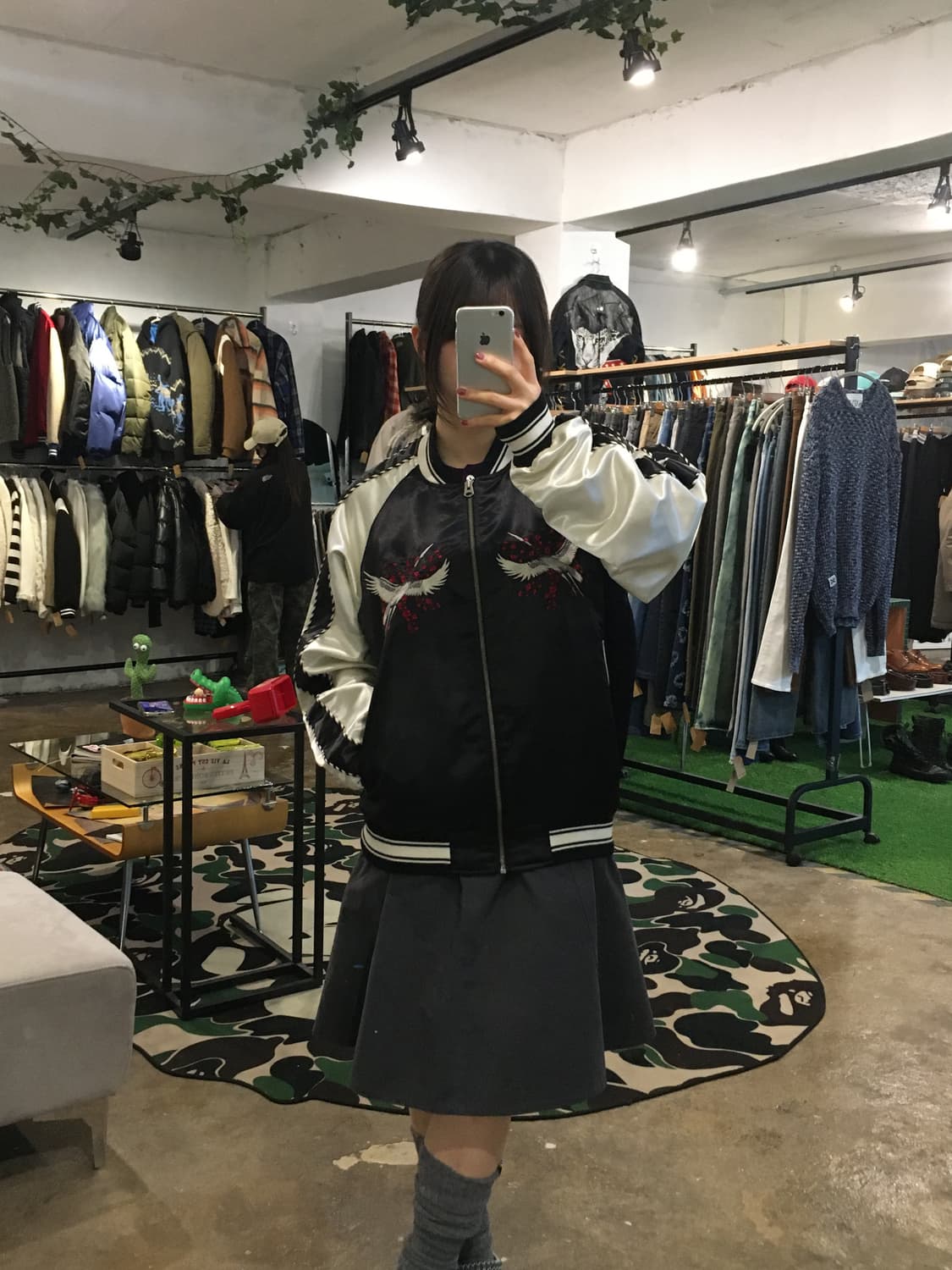 언더에어 크레인 사틴 수베니어 재킷 상품이미지3