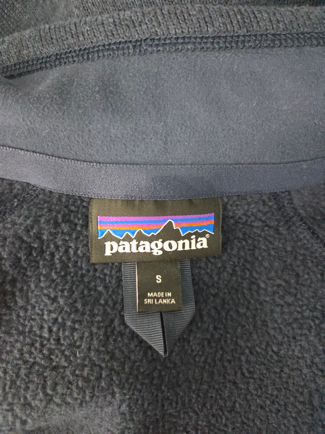 파타고니아 베터 스웨터 풀 집업 자켓 네이비 상품이미지7