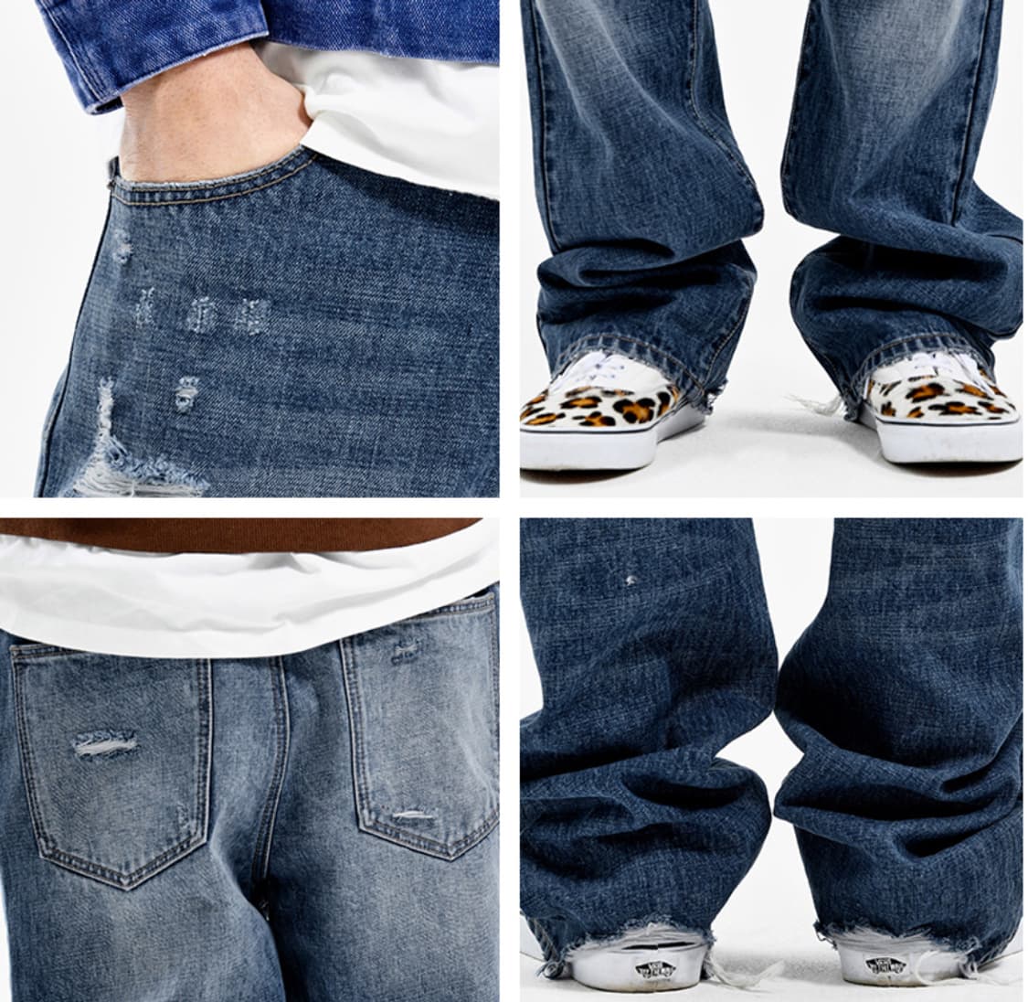 엑스트라오디너리 데미지 팬츠 XL 상품이미지2