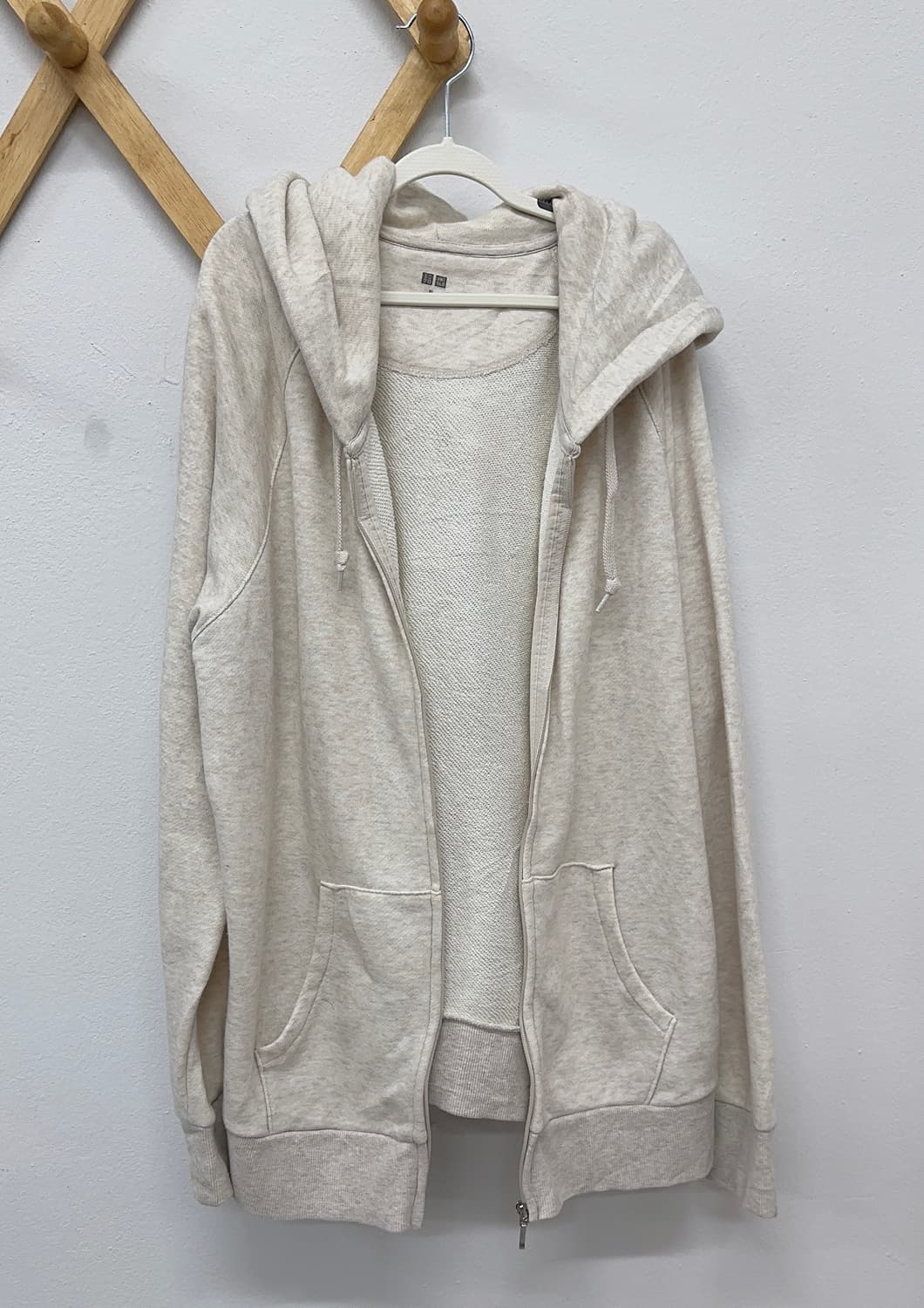 🥨하구미의 집업 코디세트🥨 후드집업 체크 미디스커트 그런지 히피  상품이미지4