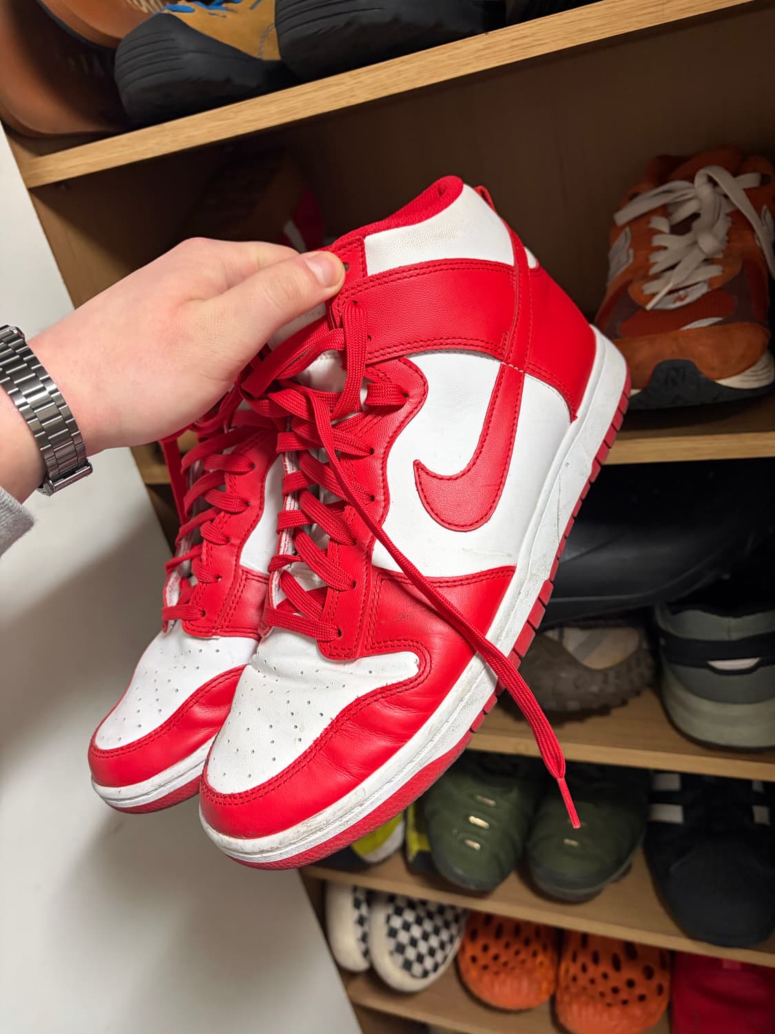 나이키 덩크 하이 레드 280 상품이미지1