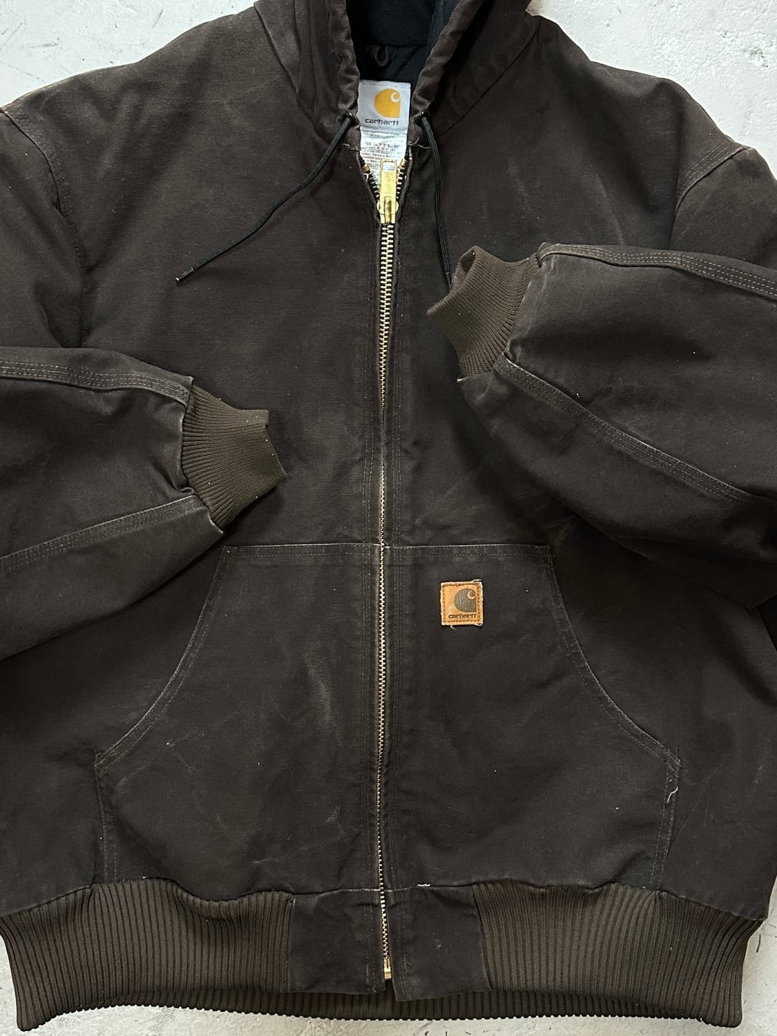 OG 칼하트 J130 액티브 자켓 칼하트 DKB 후드 자켓 상품이미지7