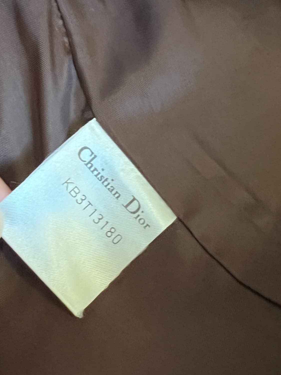 Christian Dior dark brown jacket 상품이미지6