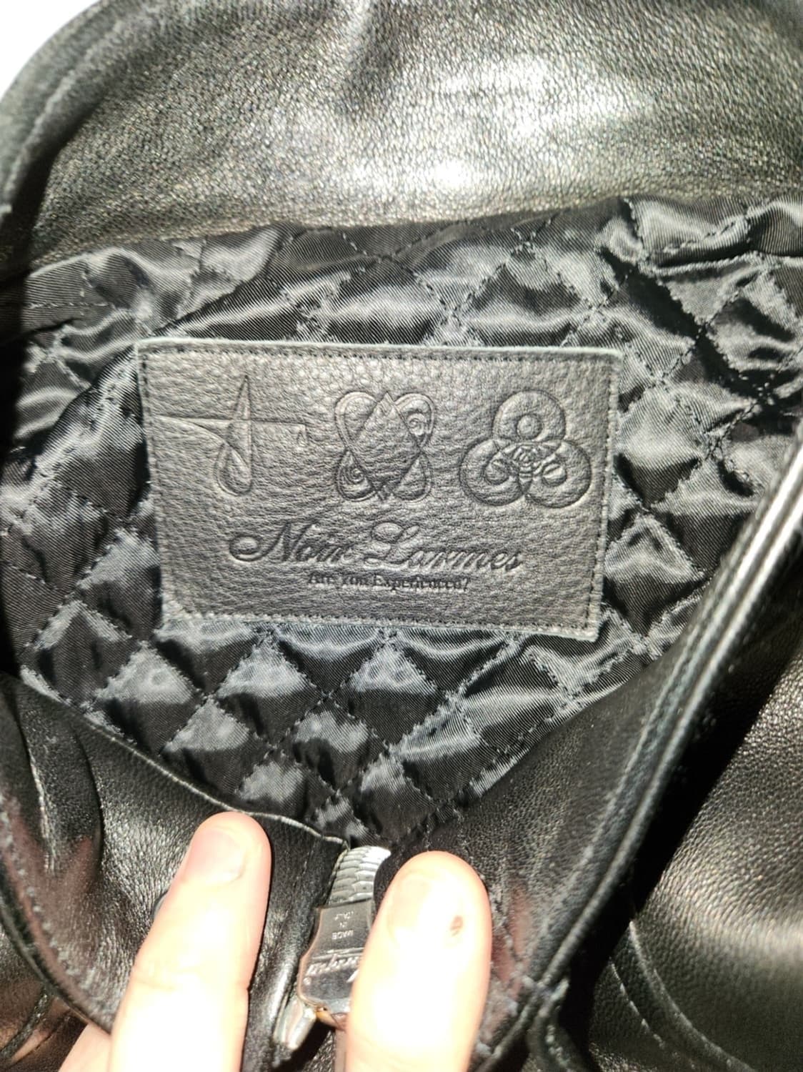 느와르라르메스 레더 바이커 자켓 46 상품이미지2