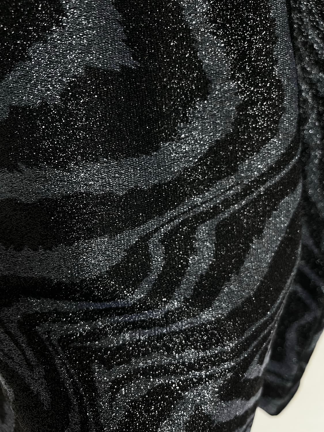 Ganni Tiger Swirl Print Top Blue Womens 상품이미지4