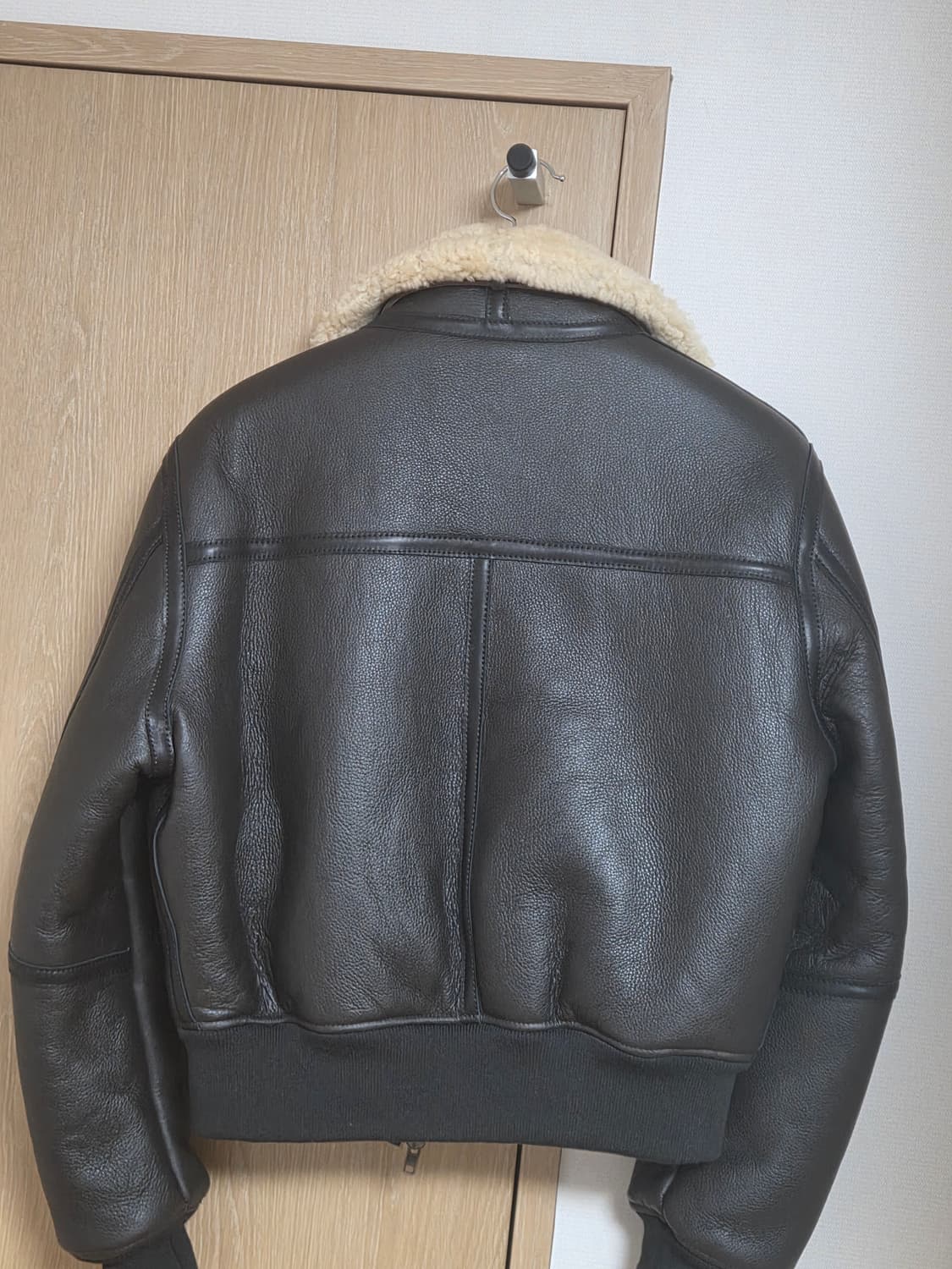 한정판 노이어 깡 리얼레더 무스탕 상품이미지3