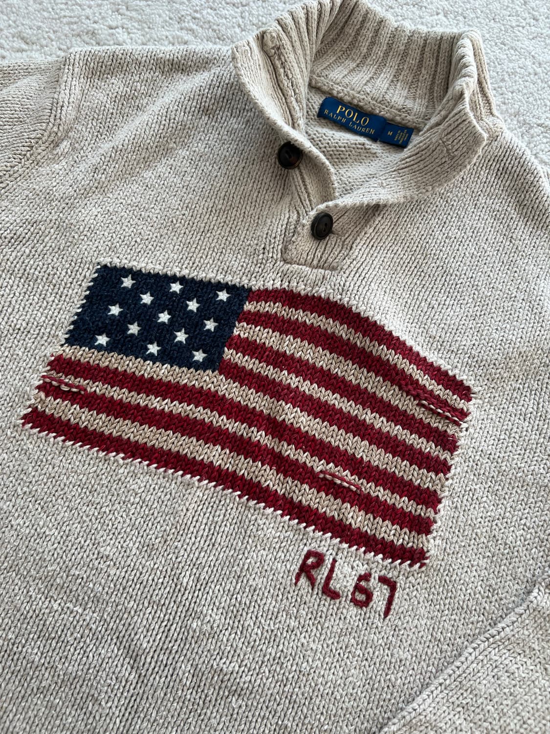 폴로랄프로렌 성조기 니트 상품이미지2