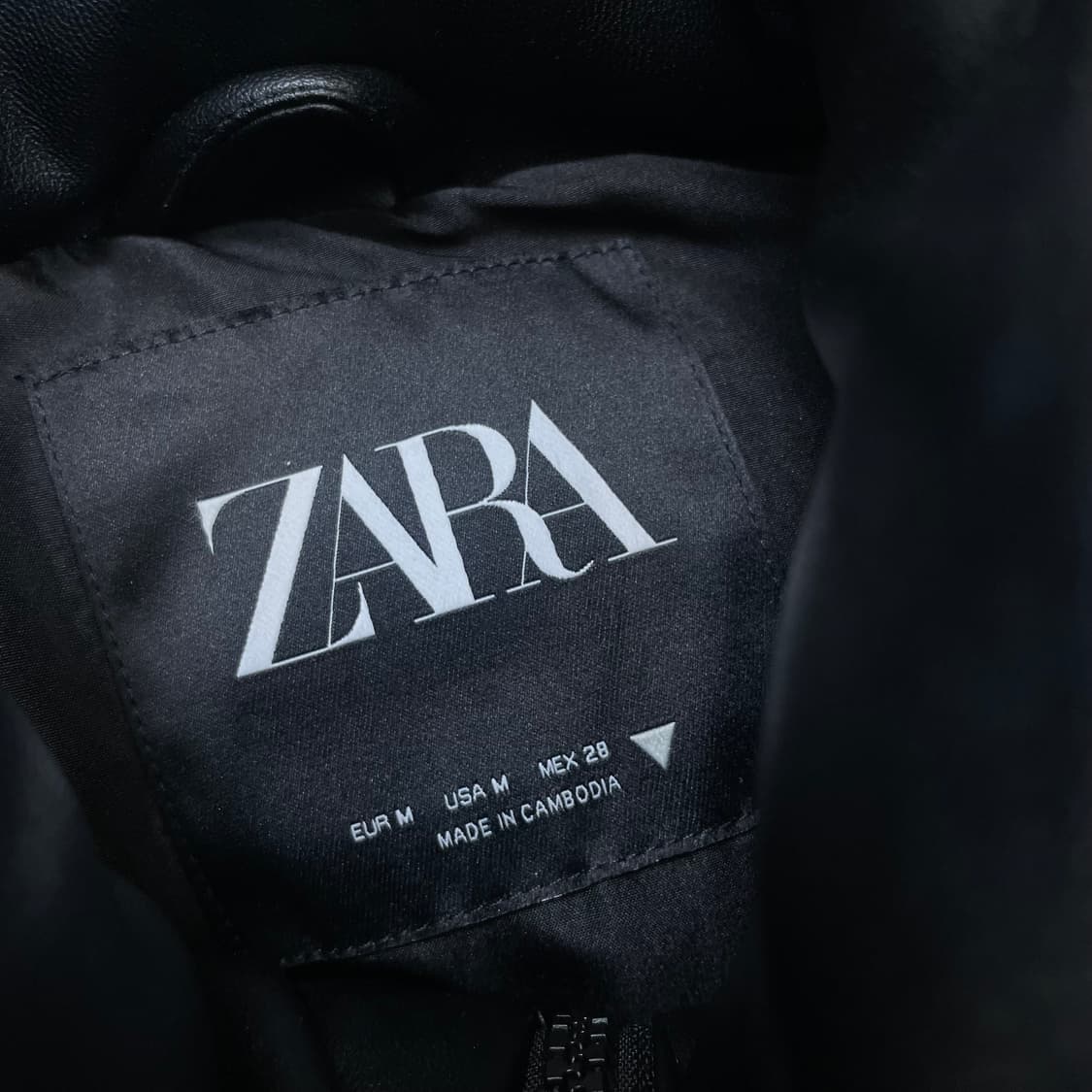 zara 자라 푸퍼패딩 크롭 베스트  상품이미지2