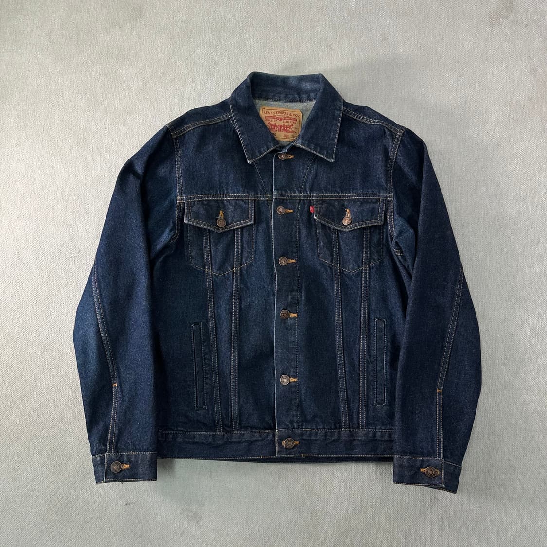 100 리바이스 70506 인디고 데님 트러커 자켓 상품이미지1