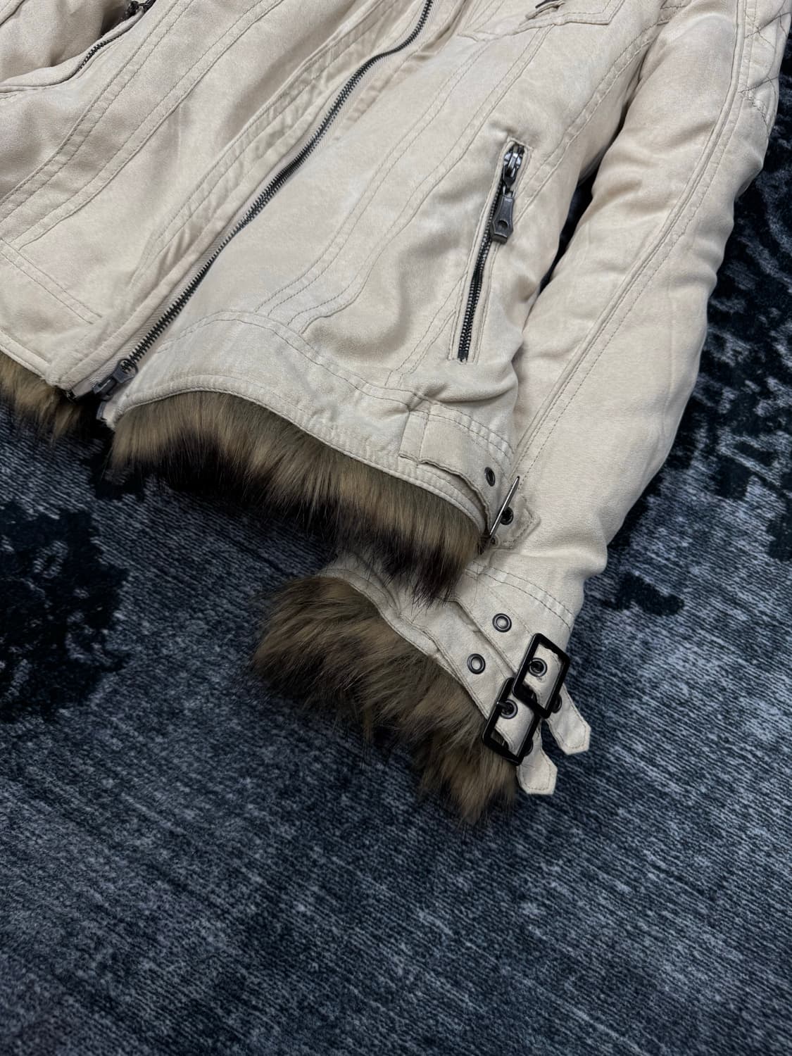 In the attic 00s trimming fur jacket 상품이미지5