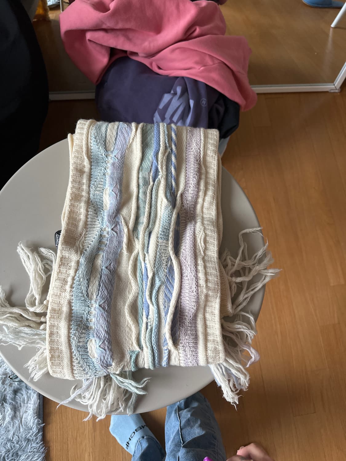 파스텔톤 머플러 상품이미지1