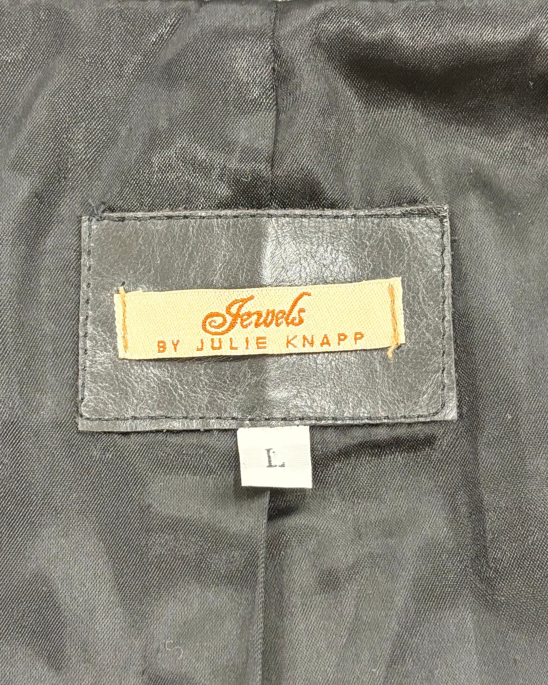 줄스 블랙 아일렛 링 슬림핏 레더 자켓 상품이미지7