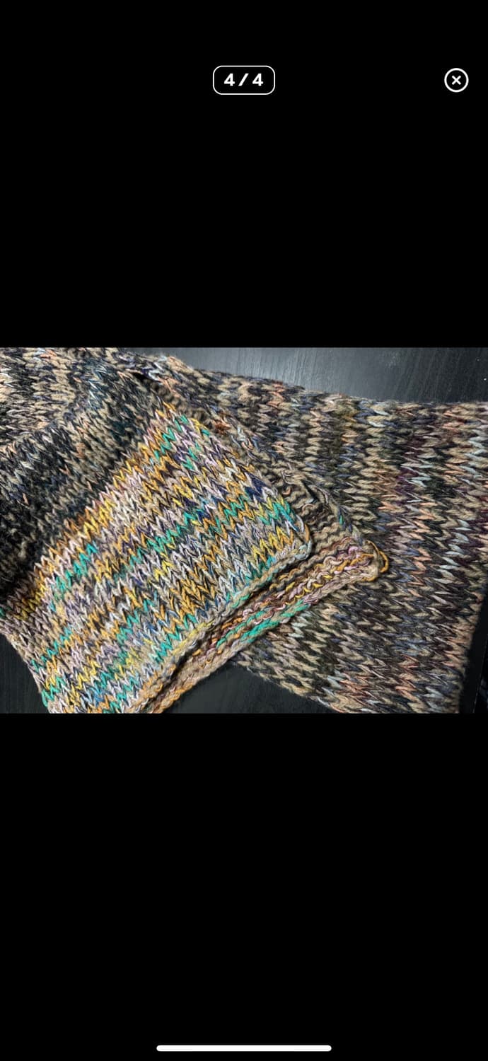 knitted wool paper scark 상품이미지4