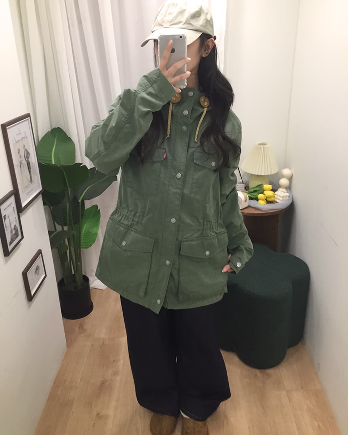 여성 리바이스 포켓 야상자켓 100 상품이미지2