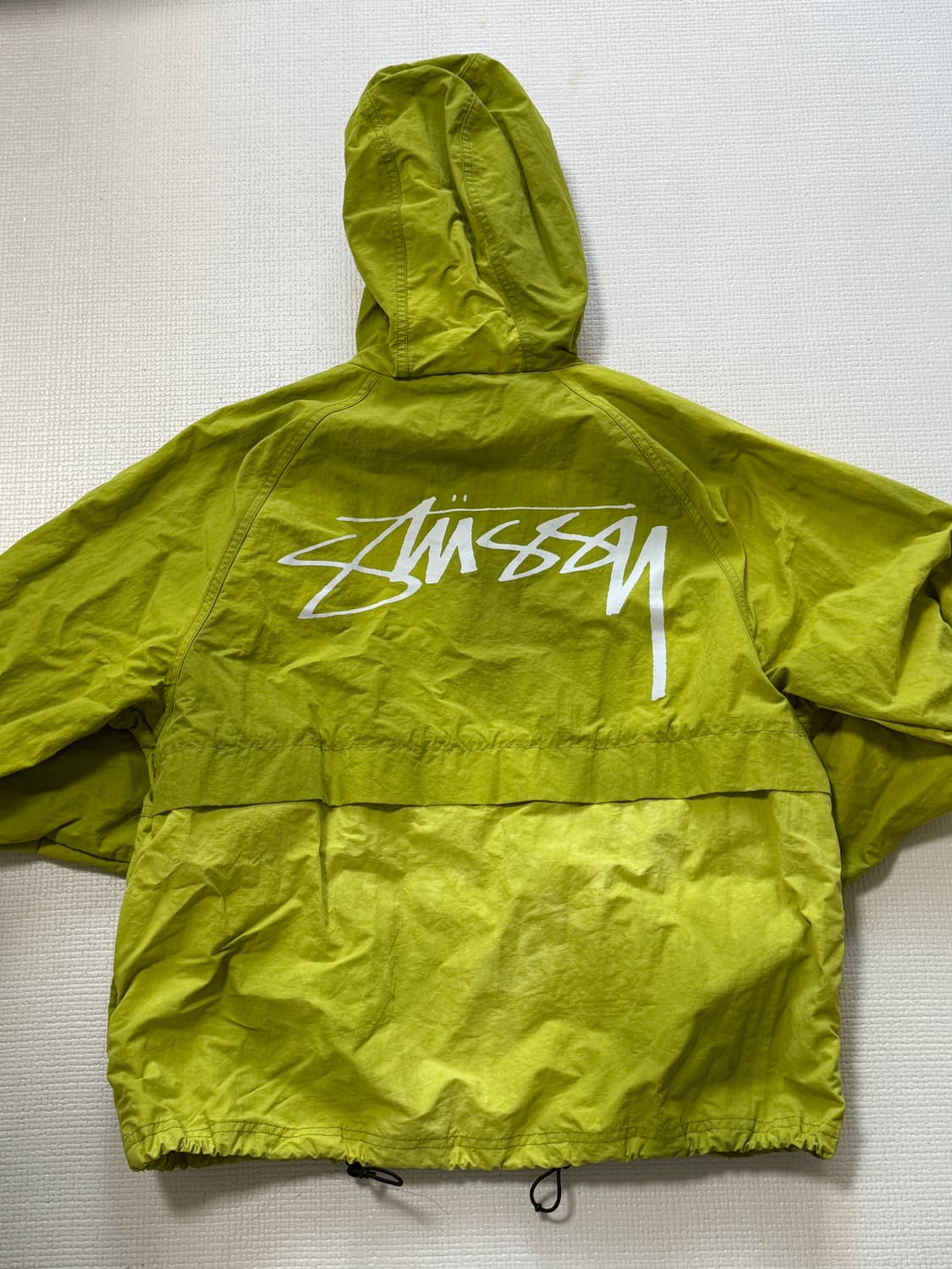 스투시 웨이브 다이 비치 쉘 자켓 슬라임 상품이미지2