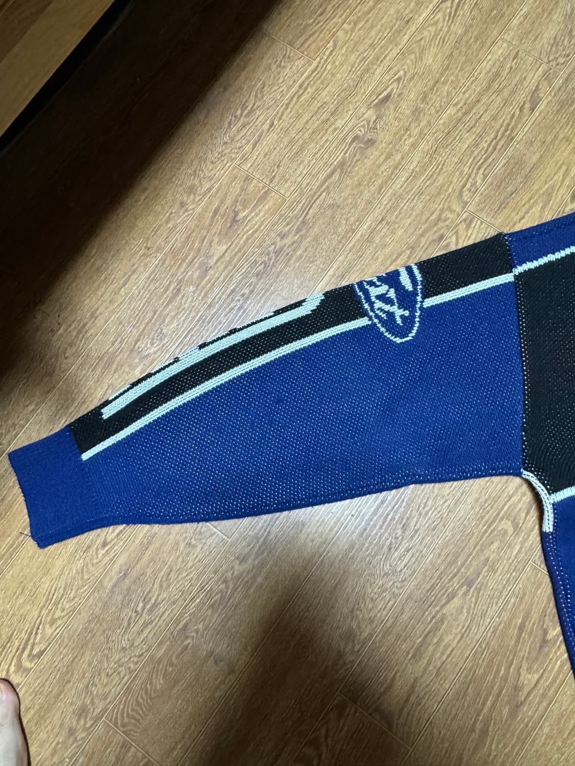 크리틱 레이싱 집업 니트 m 상품이미지3