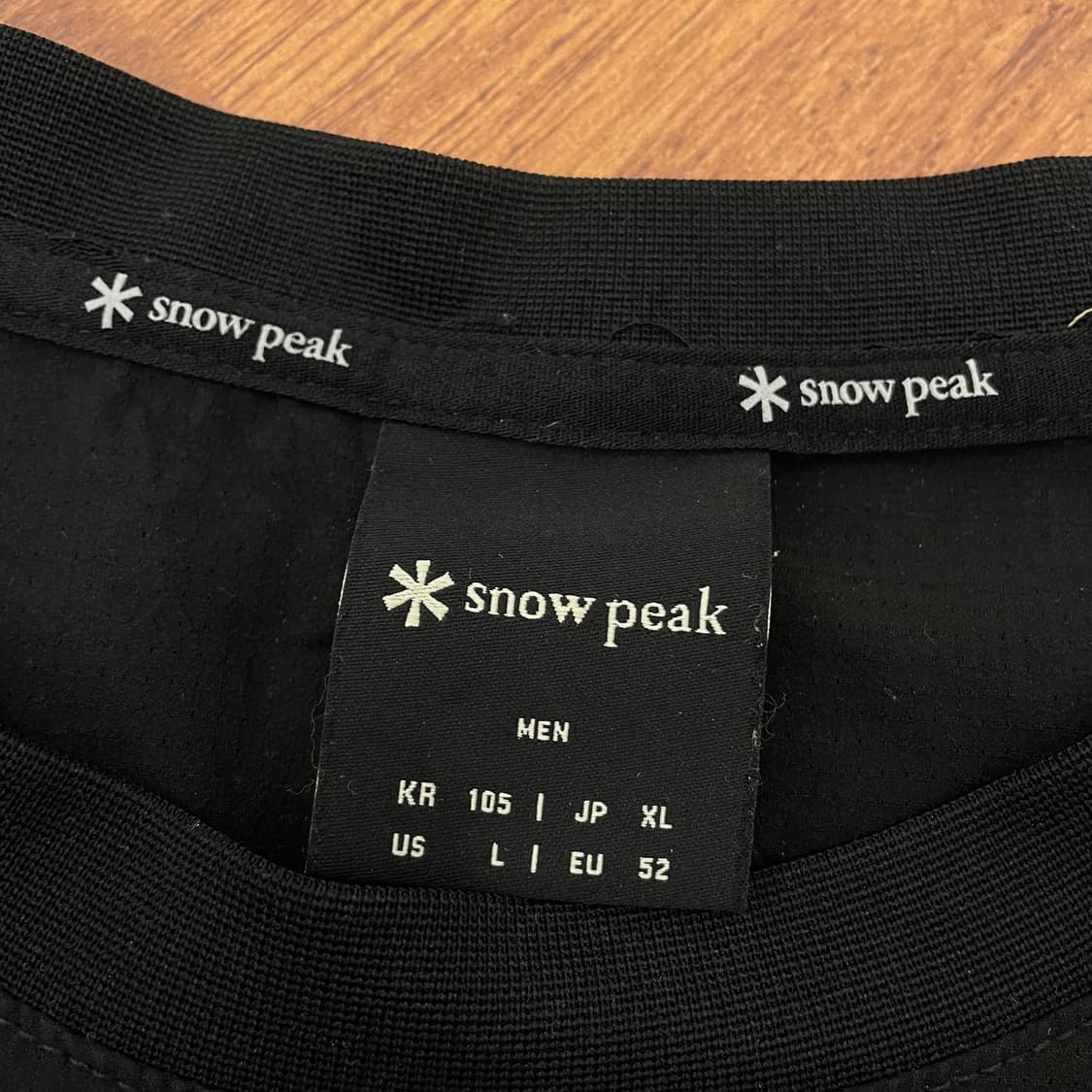 스노우피크 우븐 반팔티 상품이미지4