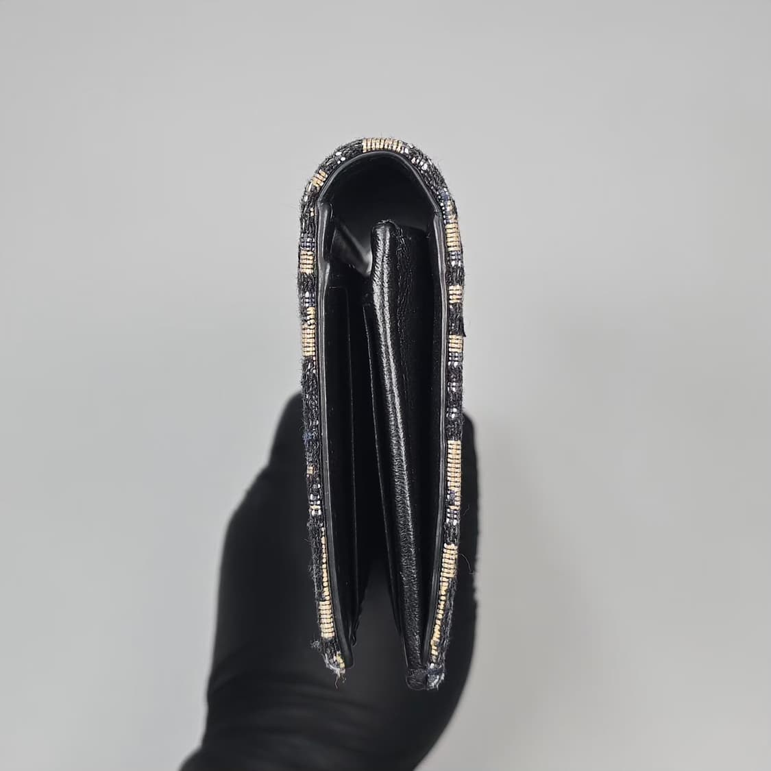 디올 오블리크 자카드 버티컬 장지갑 상품이미지4