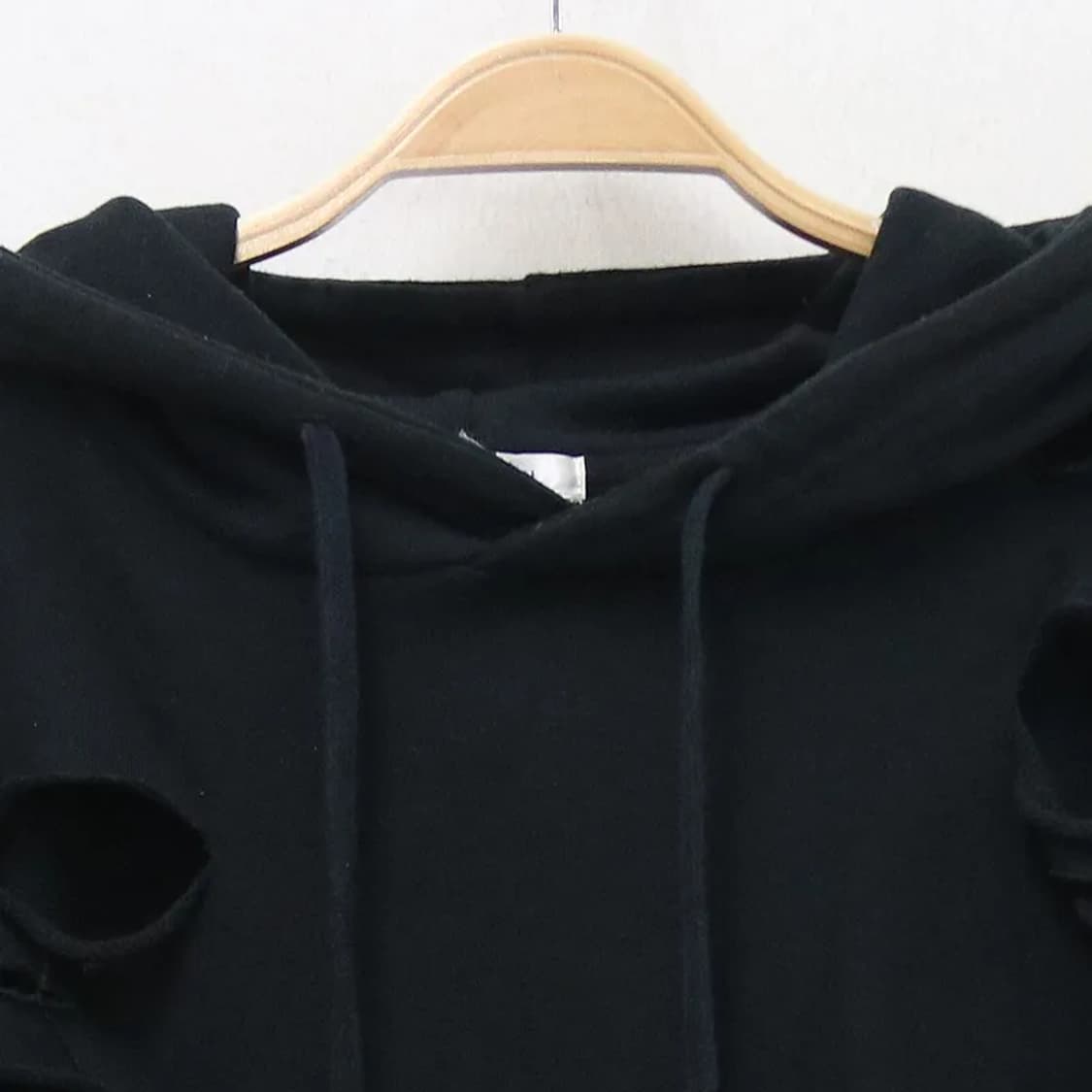 SUGGESTION 절개 후드티 61076 상품이미지3