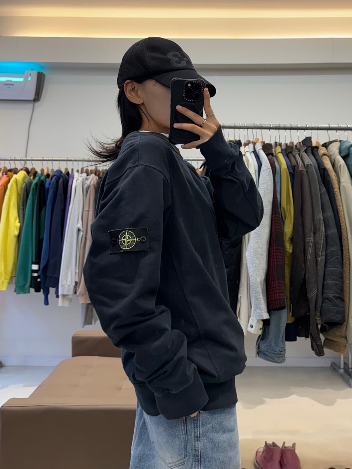 스톤아일랜드 와펜패치 맨투맨 상품이미지5