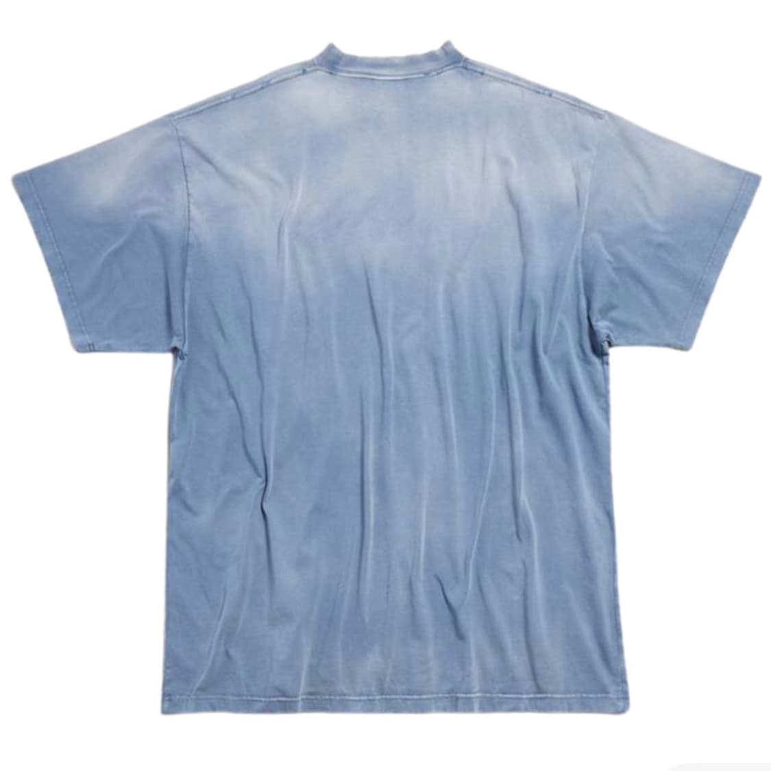 BALENCIAGA 25SS 발렌시아가 파리 문 오버사이즈 티셔츠 블루 상품이미지4