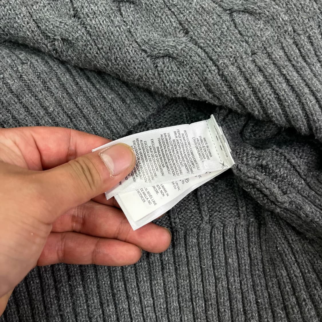 100 폴로 랄프로렌 꽈배기 니트 상품이미지4