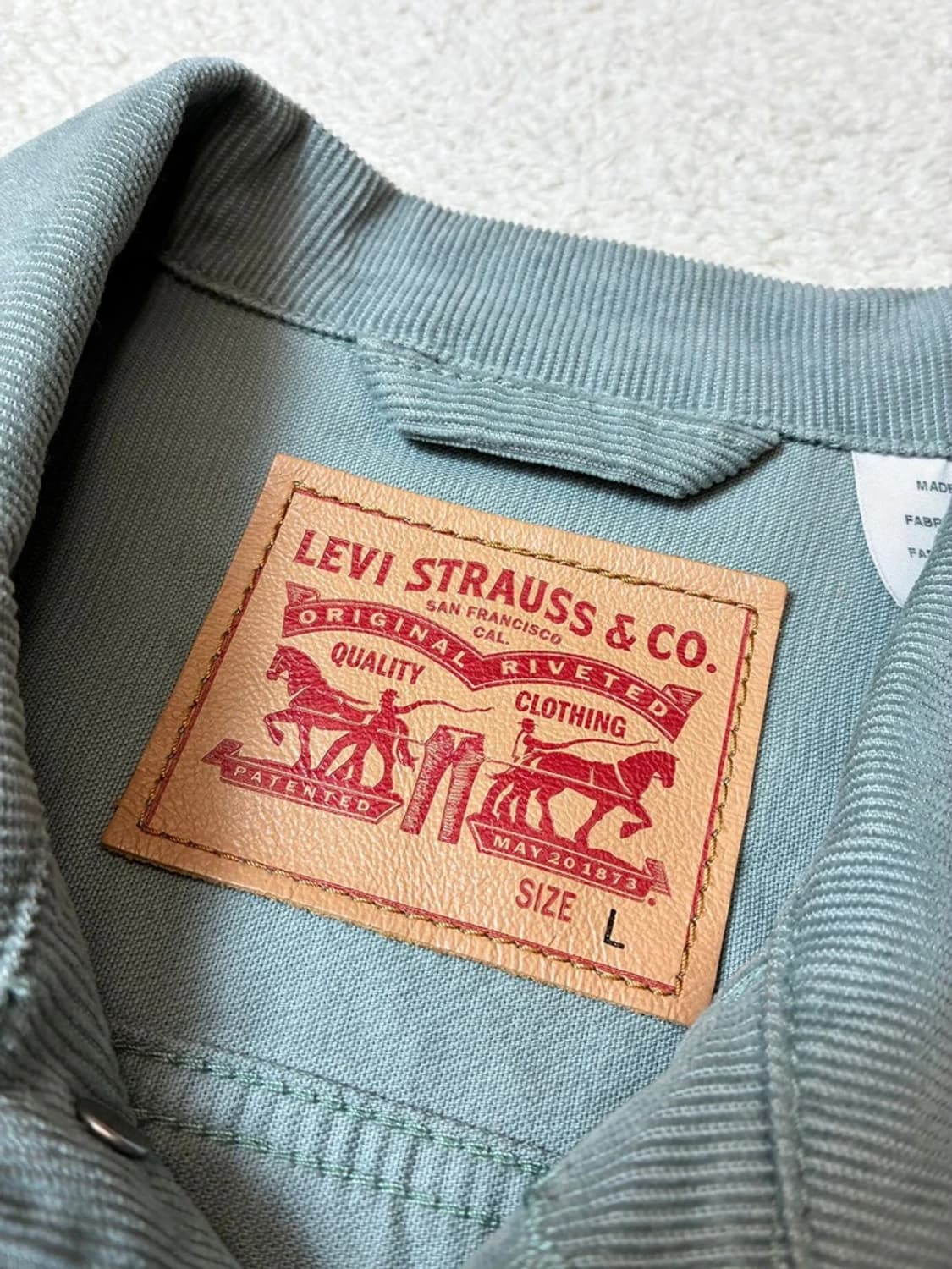 리바이스 코듀로이 트러커 자켓 PN8052 상품이미지9