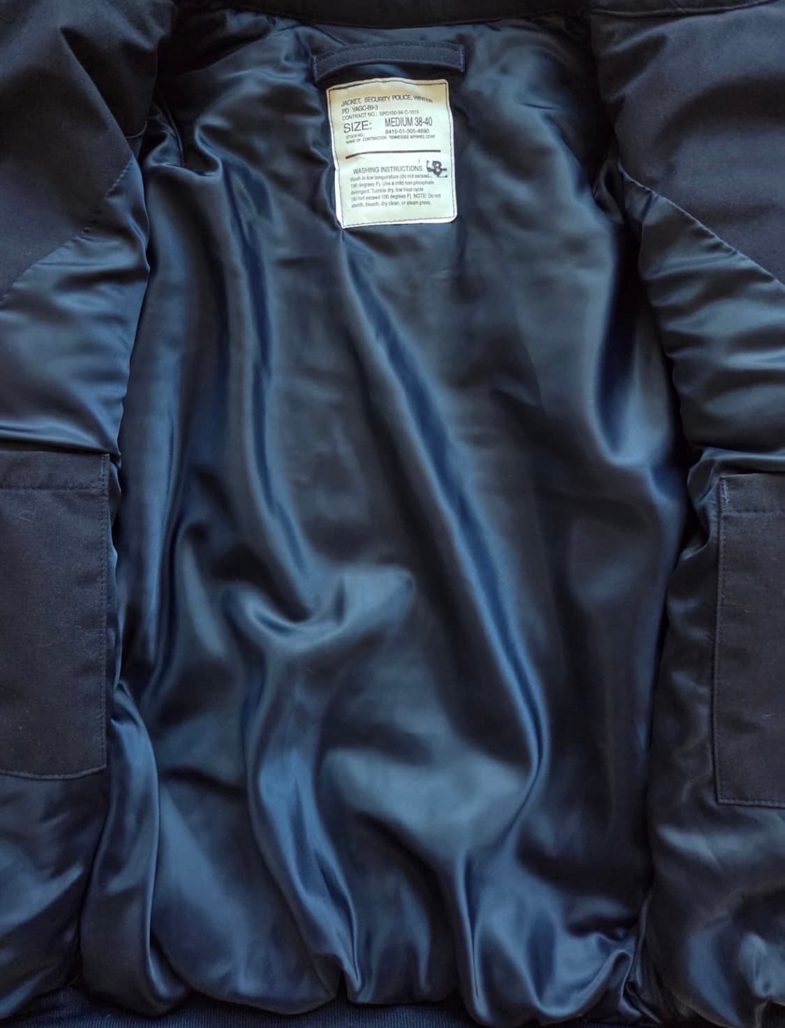 USAF Security Police Winter Jacket 상품이미지4